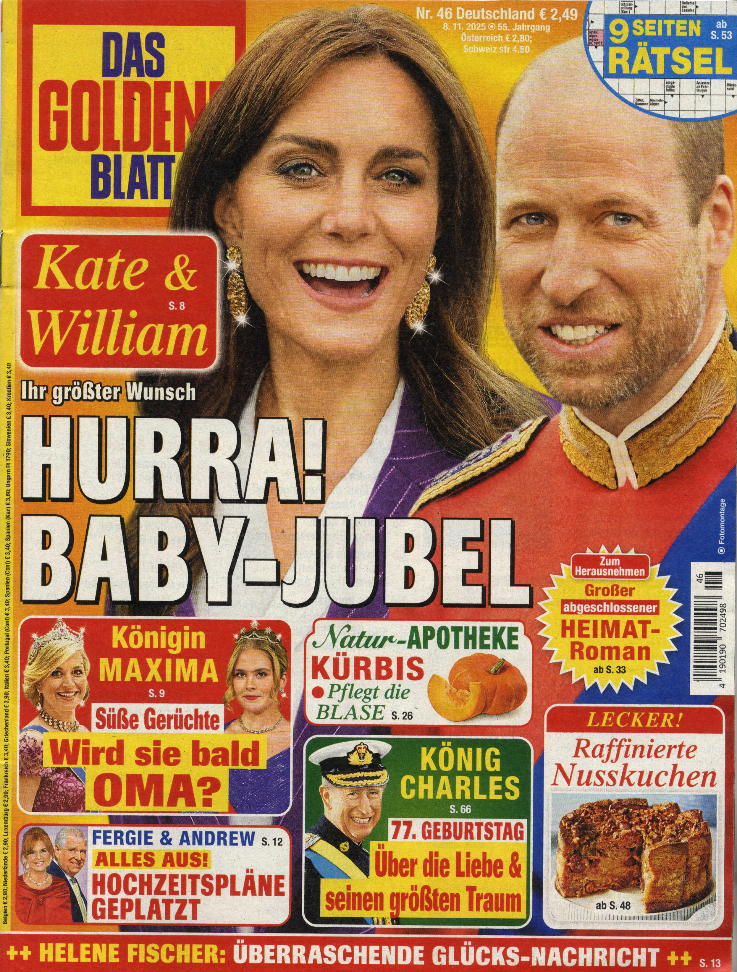 DAS GOLDENE BLATT-Wunschabo