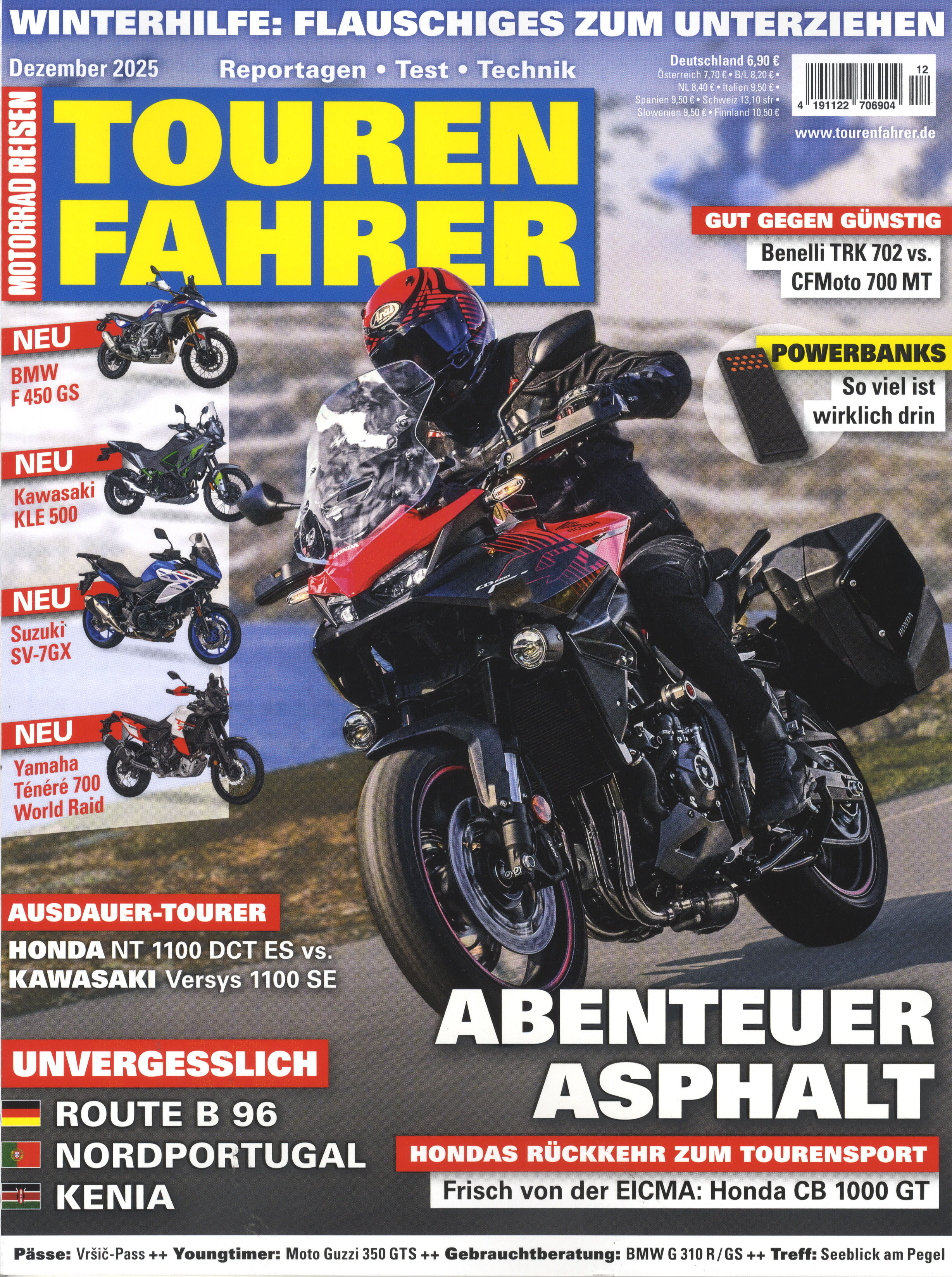 Tourenfahrer -Jahresabo