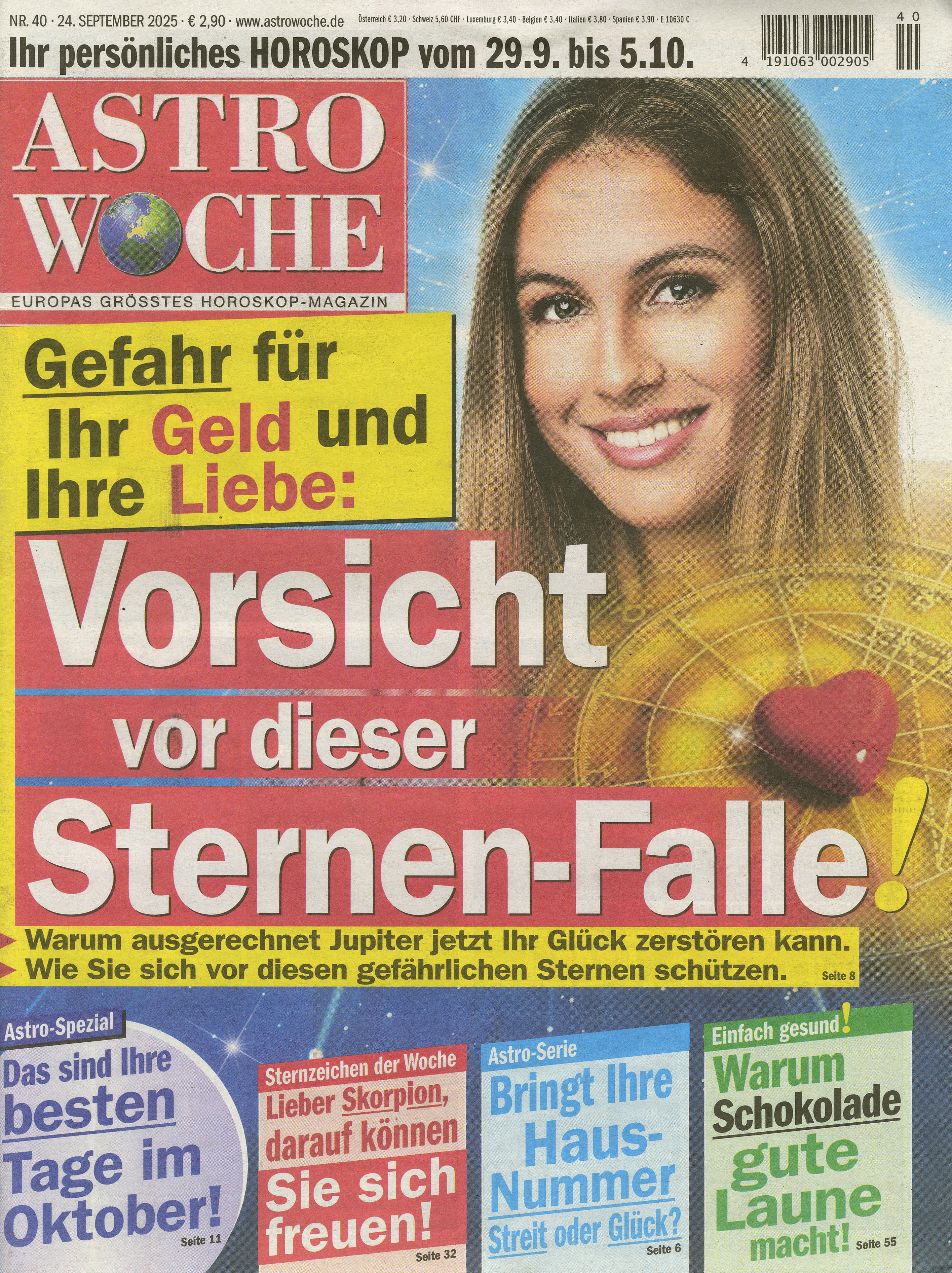 ASTROWOCHE - 3 Ausgaben für 6 €