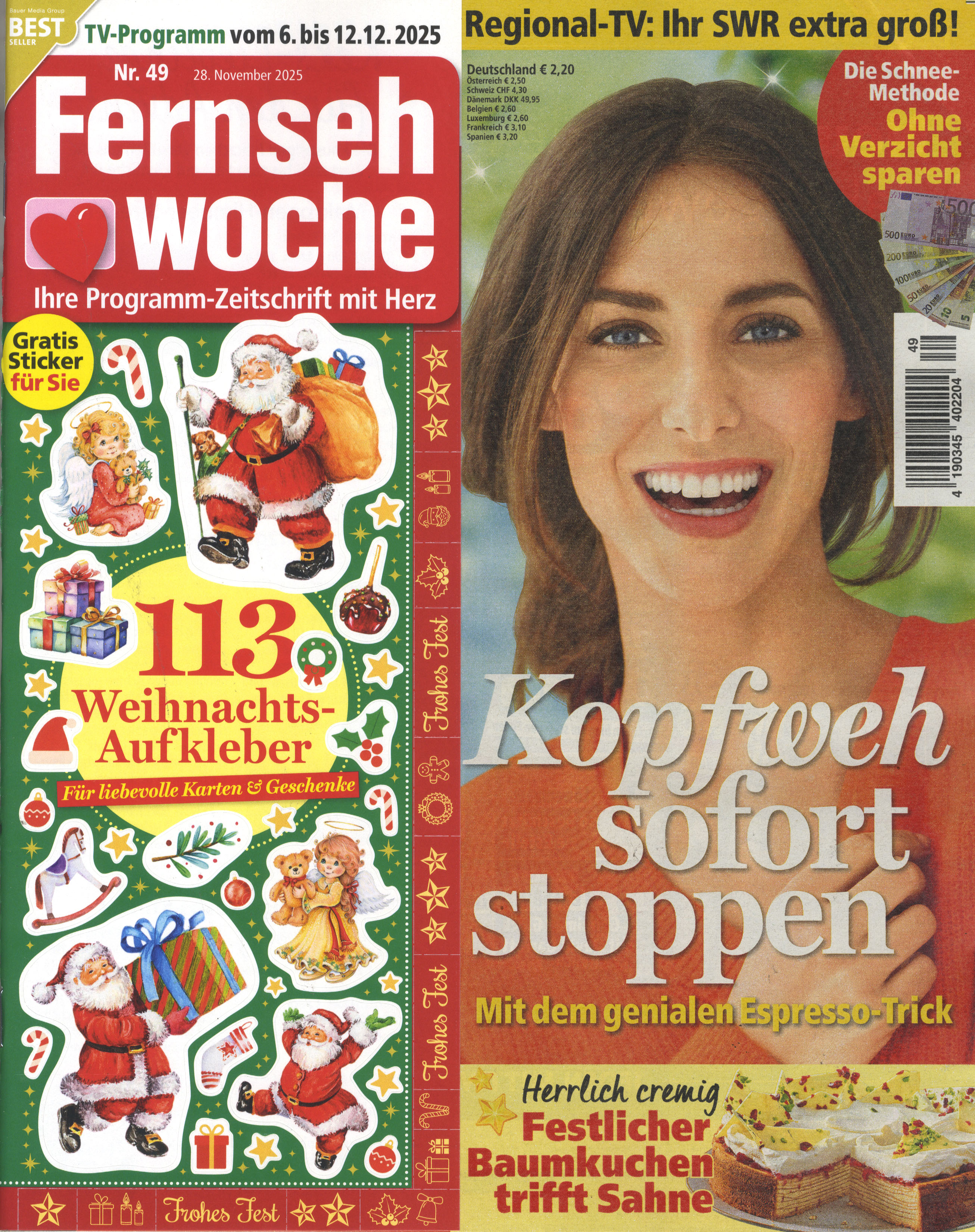 Fernsehwoche-Wunschabo