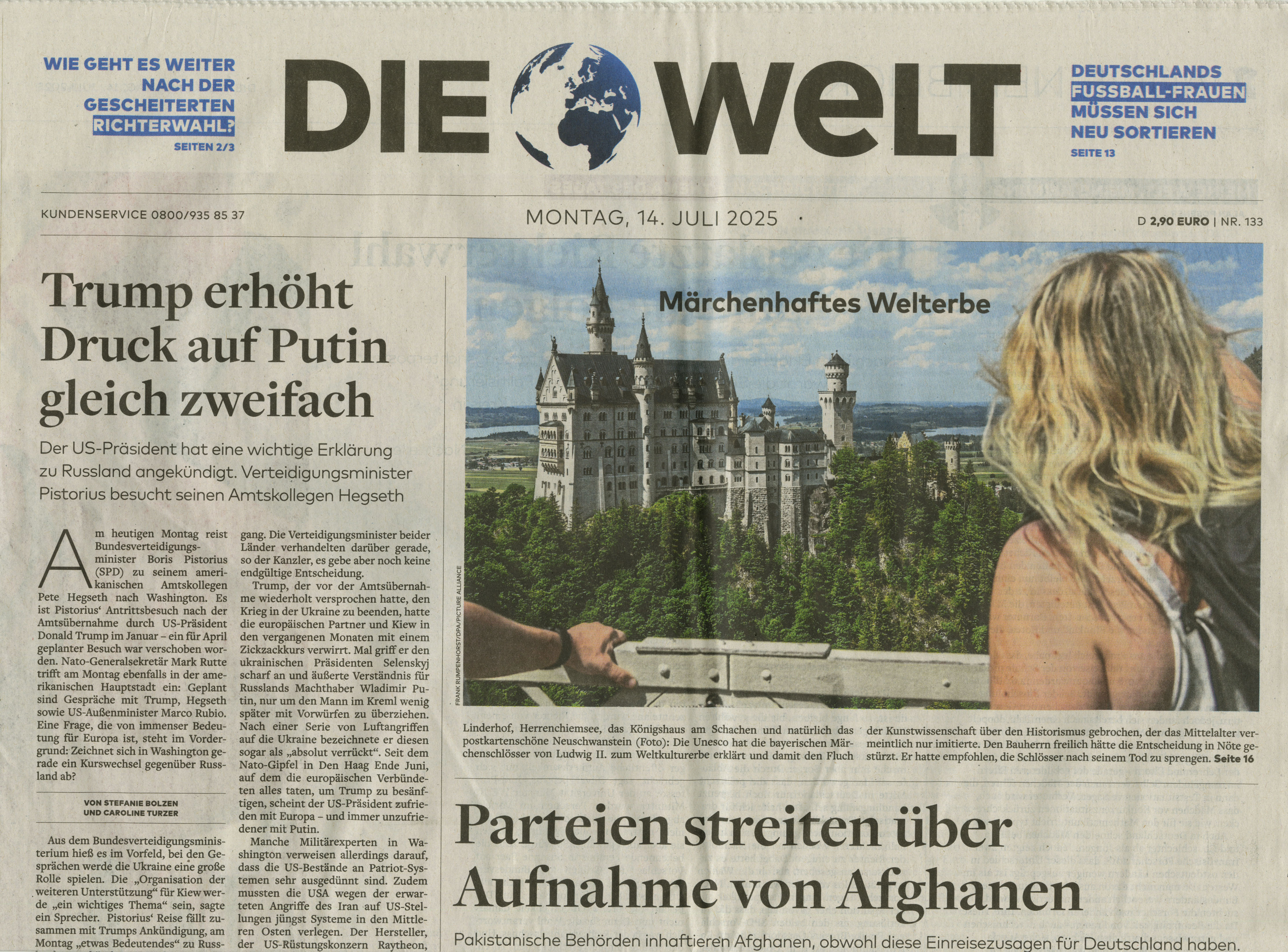 DIE WELT-Wunschabo