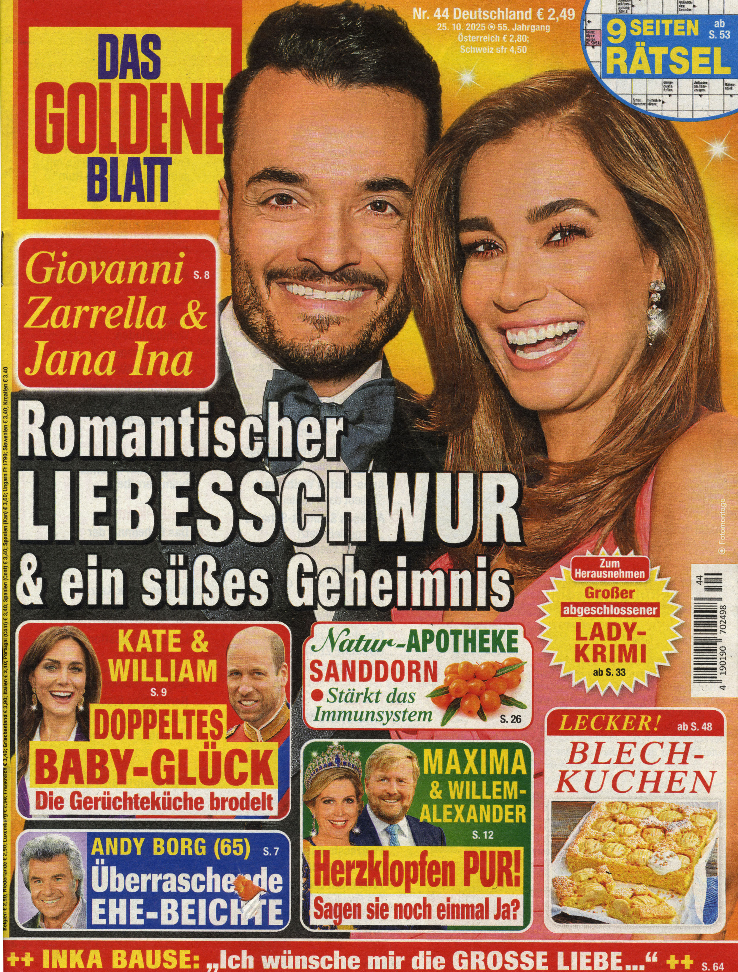 DAS GOLDENE BLATT-Wunschabo DAS GOLDENE BLATT-Wunschabo