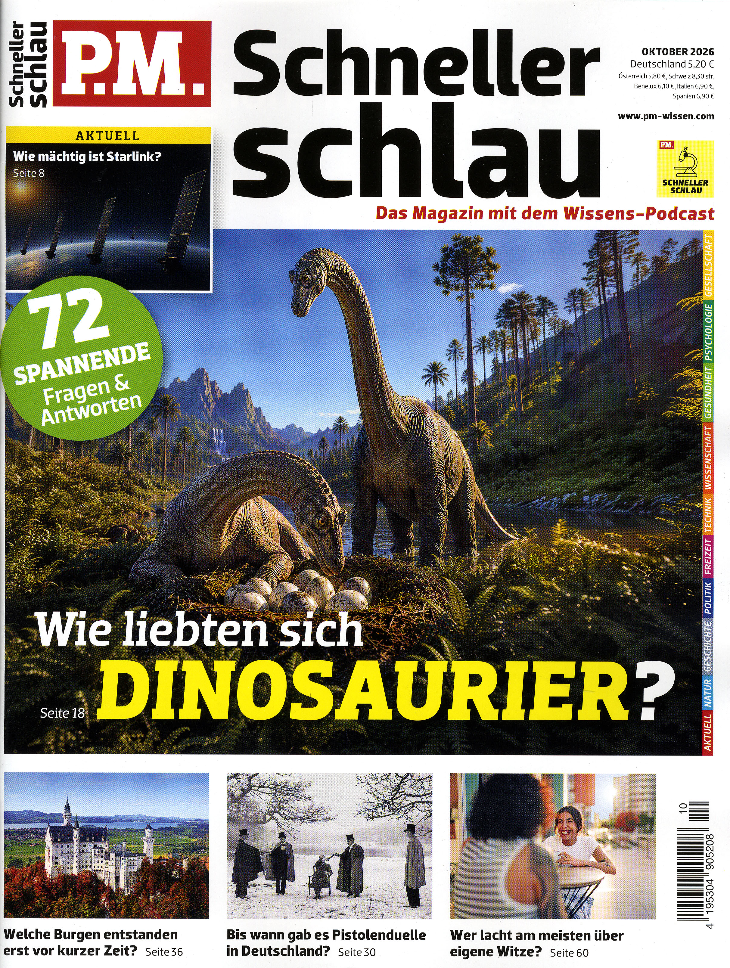 P.M. Schneller schlau - Halbjahresabo als Geschenk