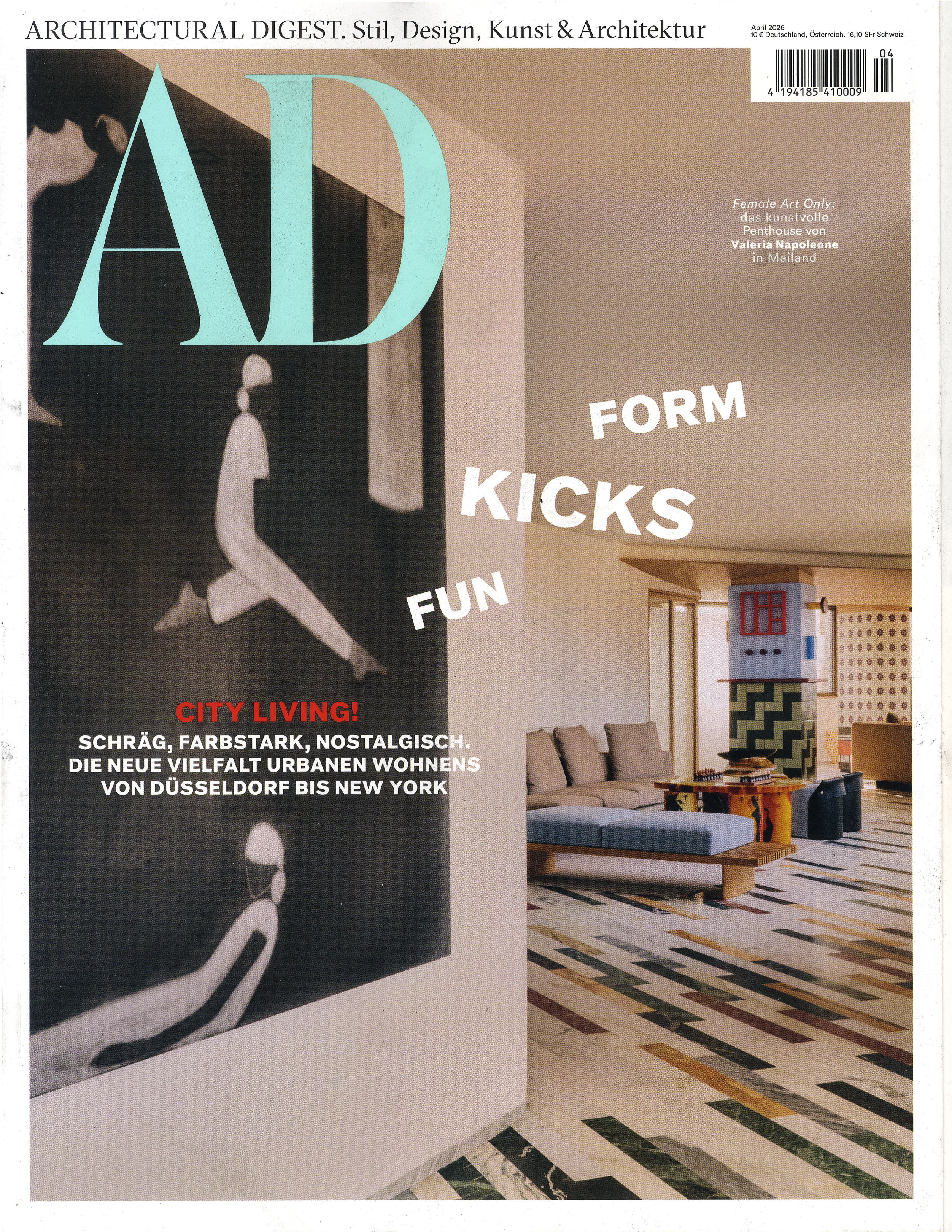 AD ARCHITECTURAL DIGEST -Halbjahresabo als Geschenk