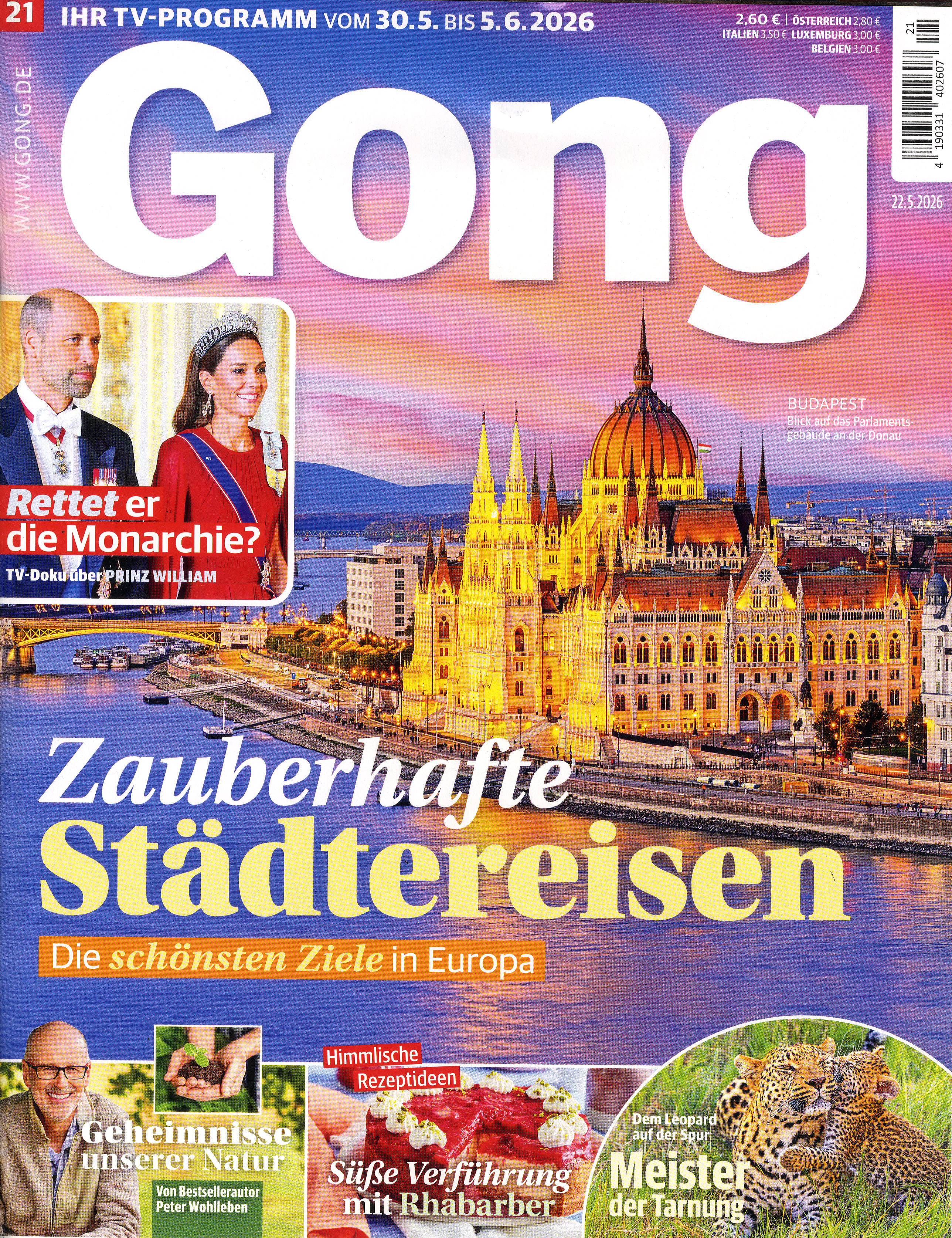 Gong - Halbjahresabo