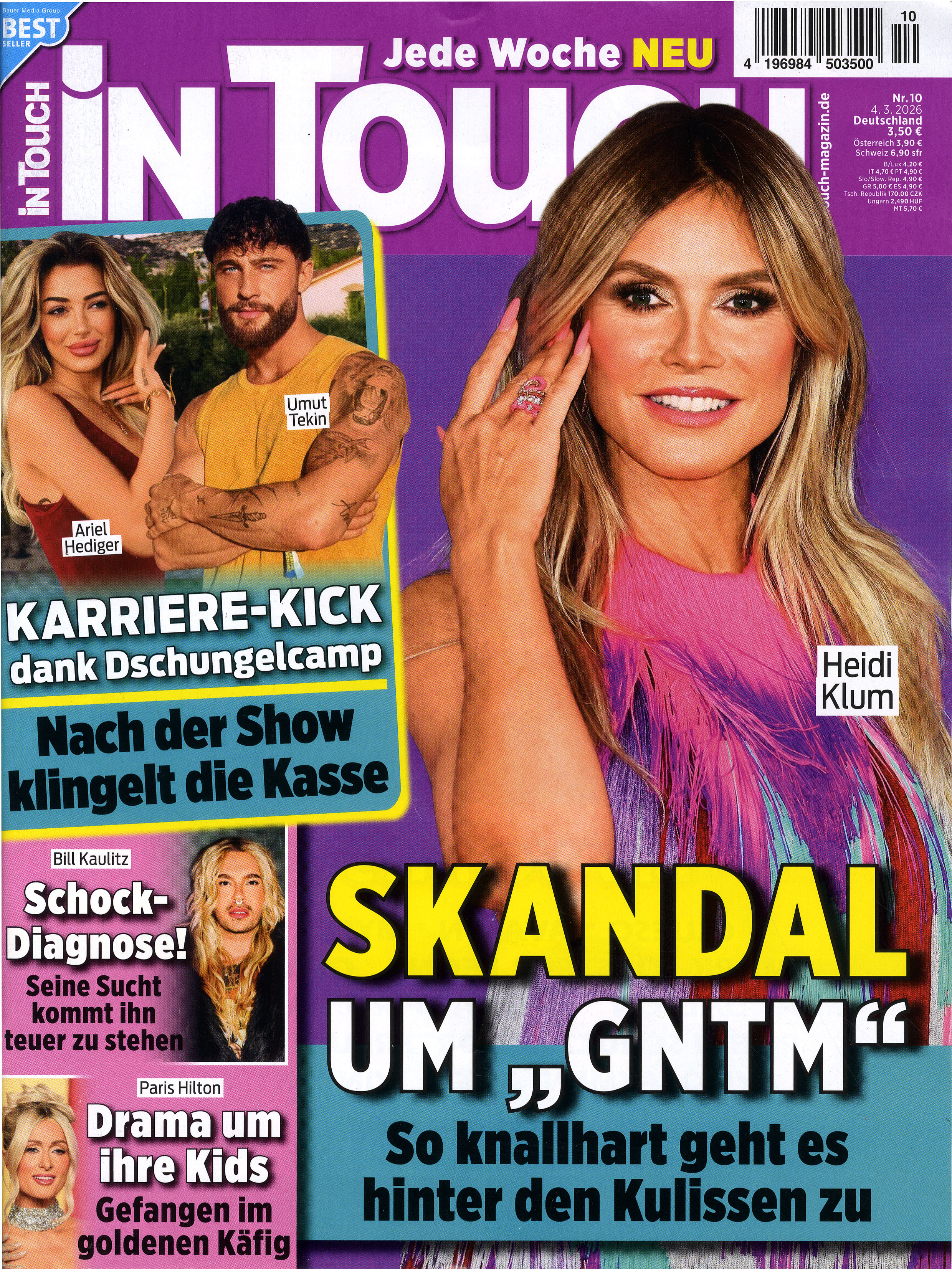 In Touch -Halbjahresabo als Geschenk