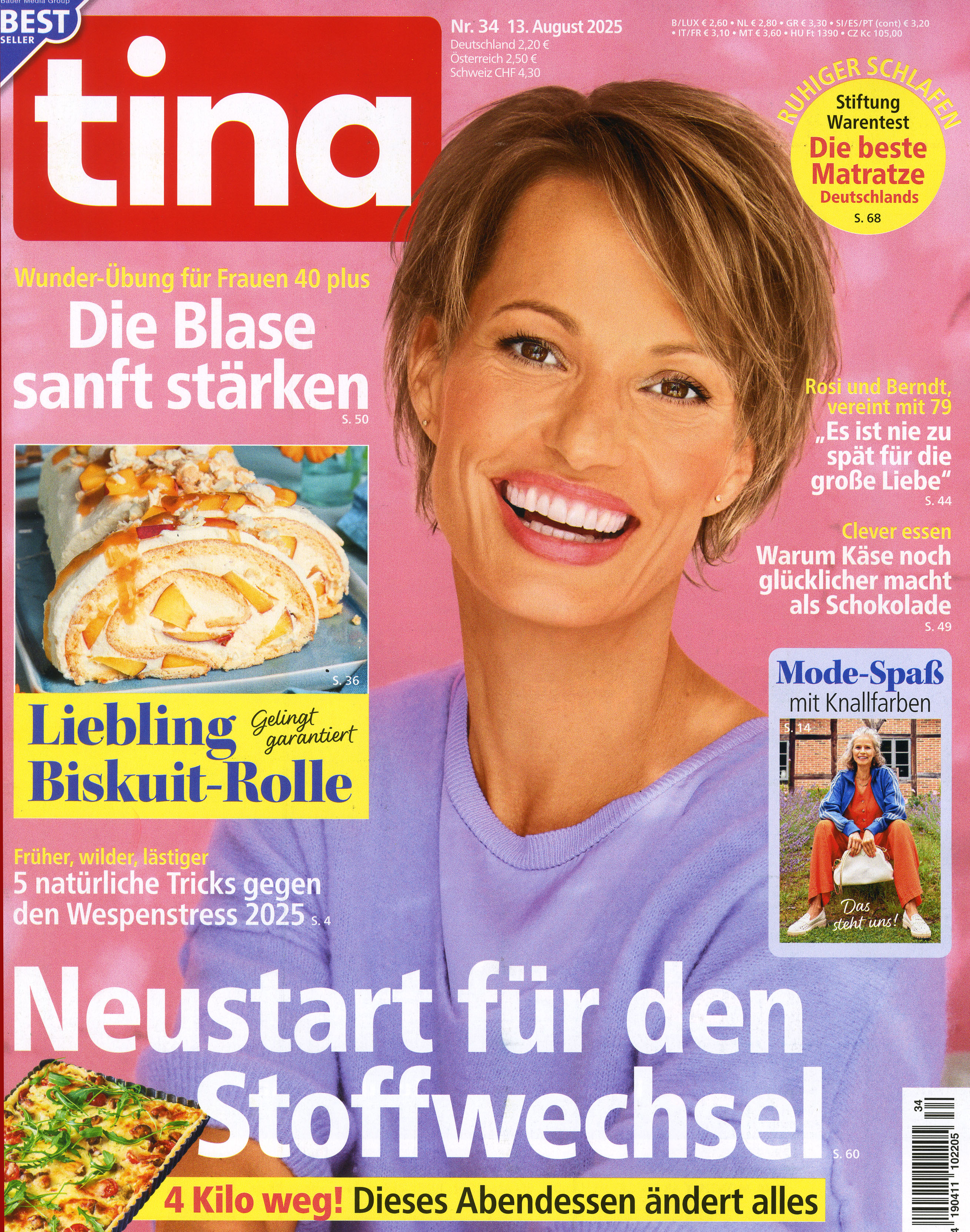 tina -Jahresabo