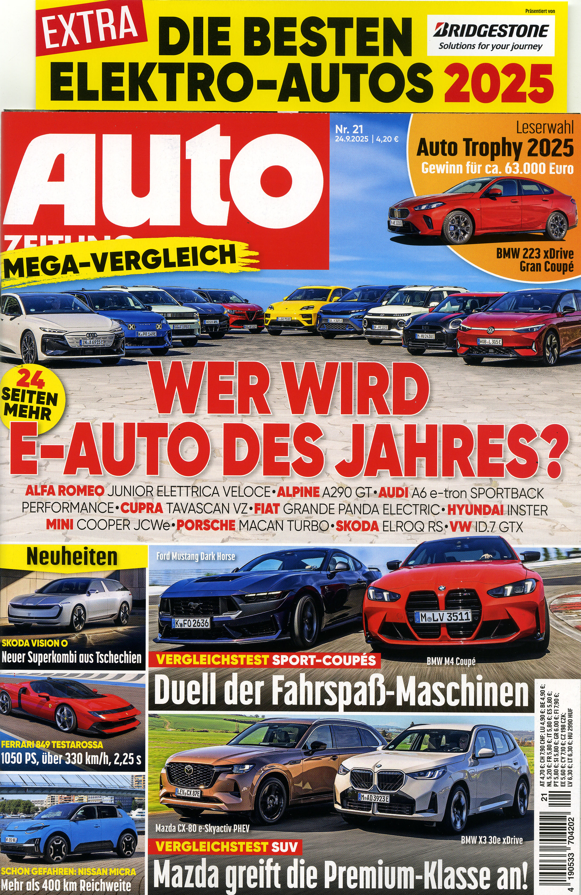 Auto Zeitung -Geschenkabo