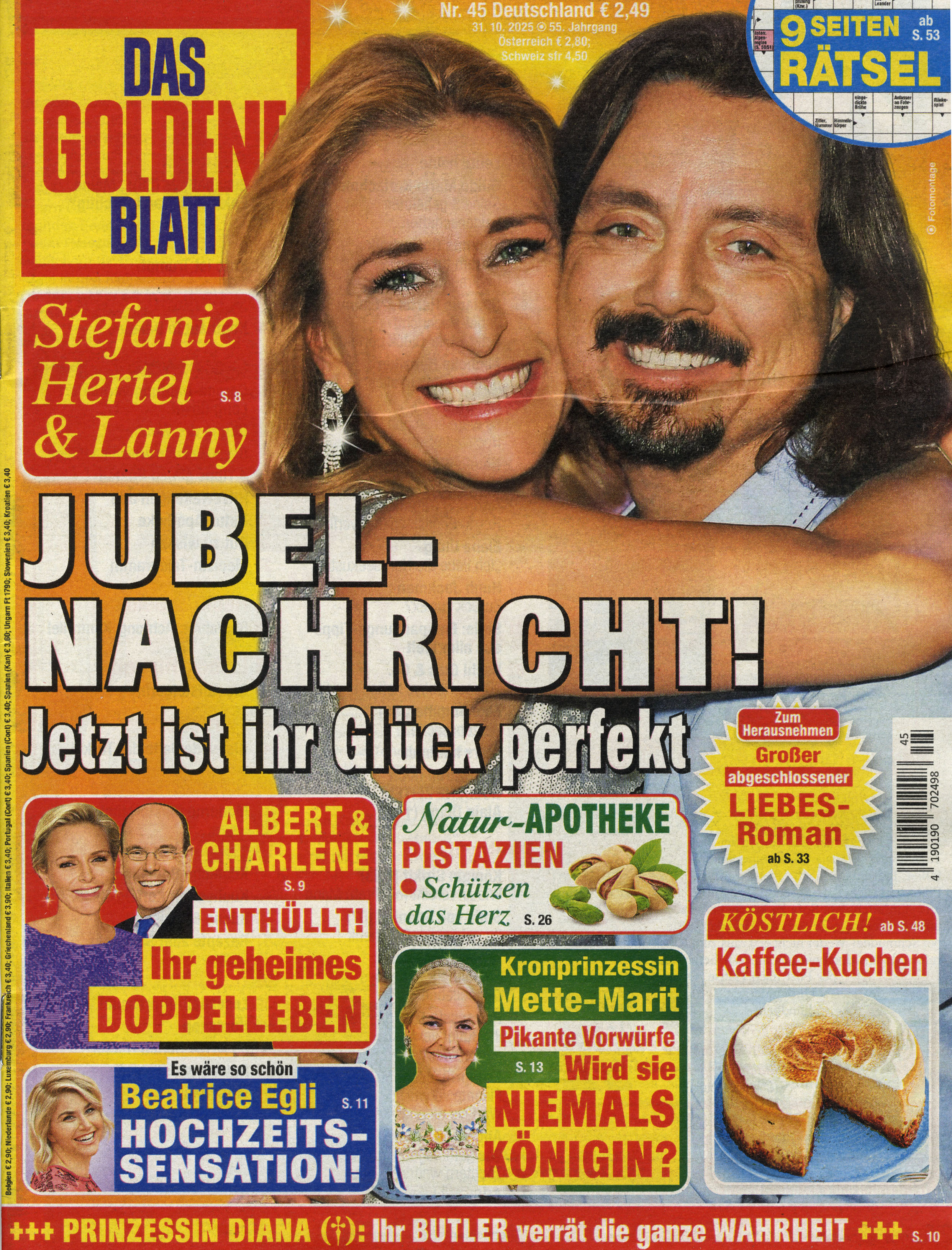 DAS GOLDENE BLATT-Wunschabo DAS GOLDENE BLATT-Wunschabo