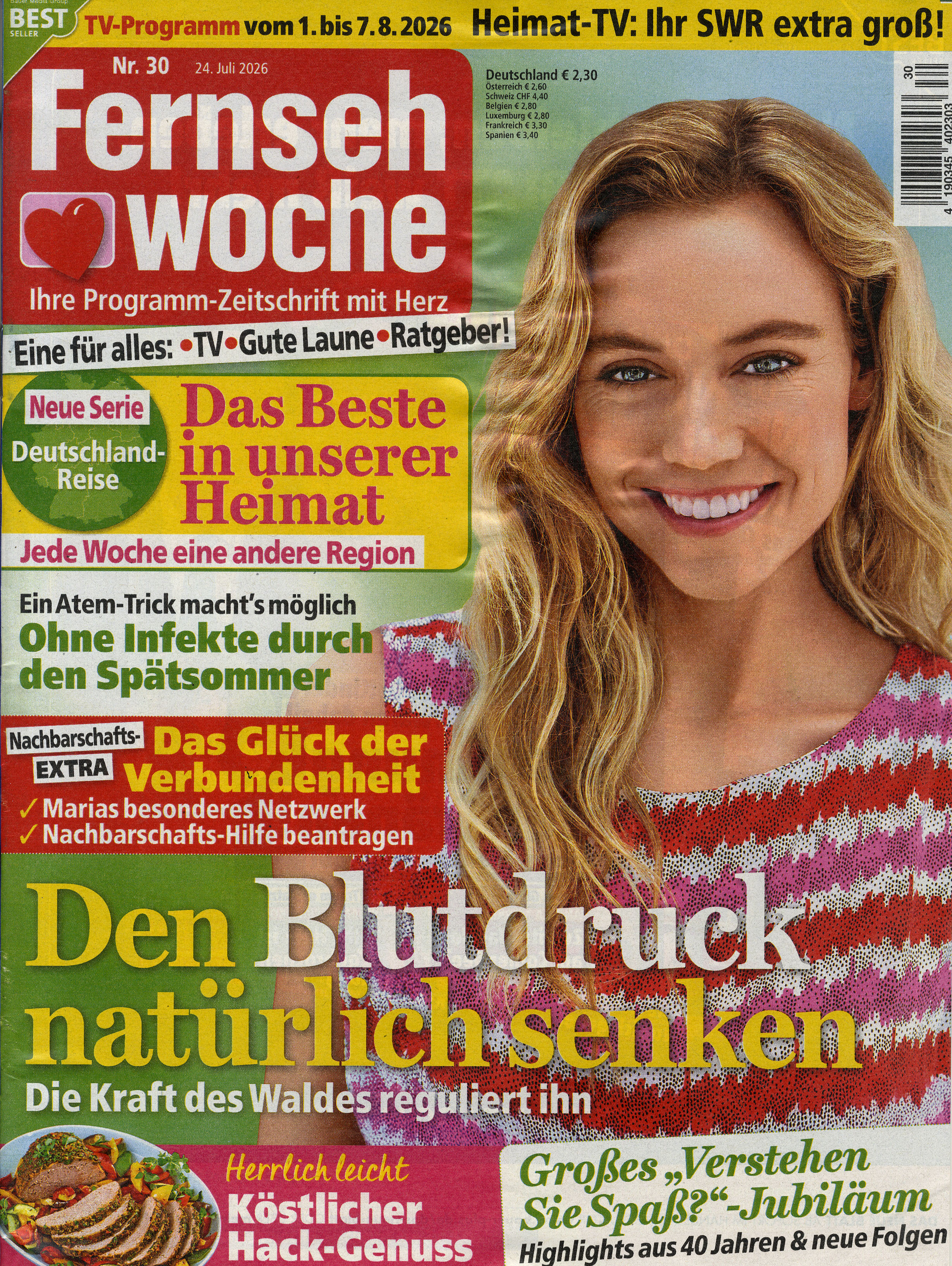Fernsehwoche - Geschenkabo