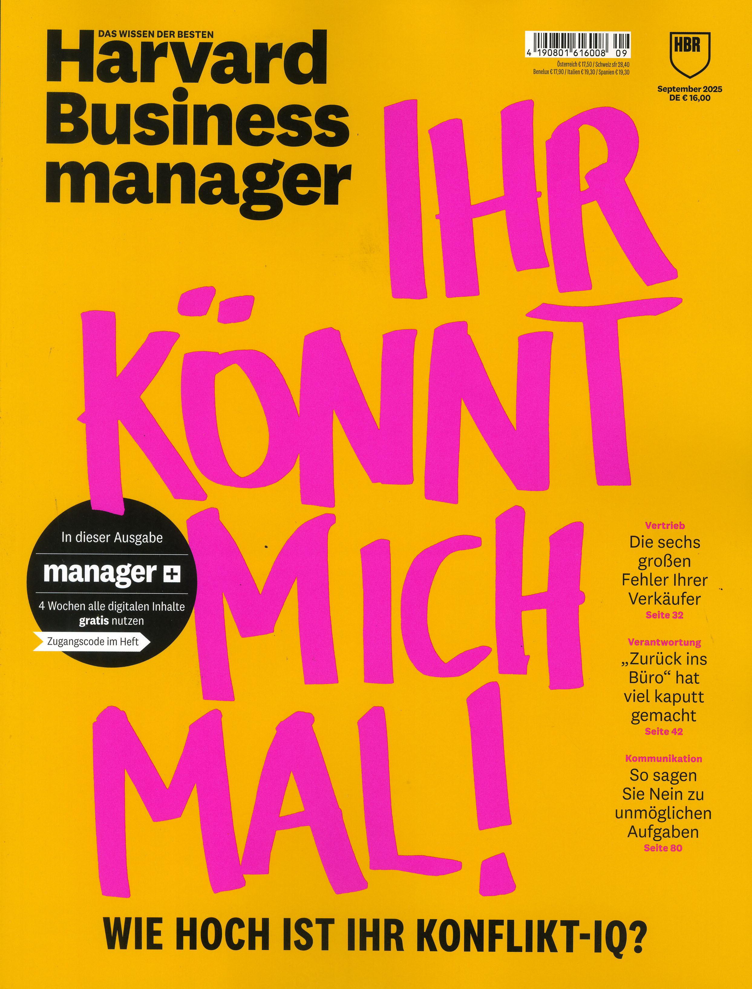 Harvard Business Manager-Wunschabo