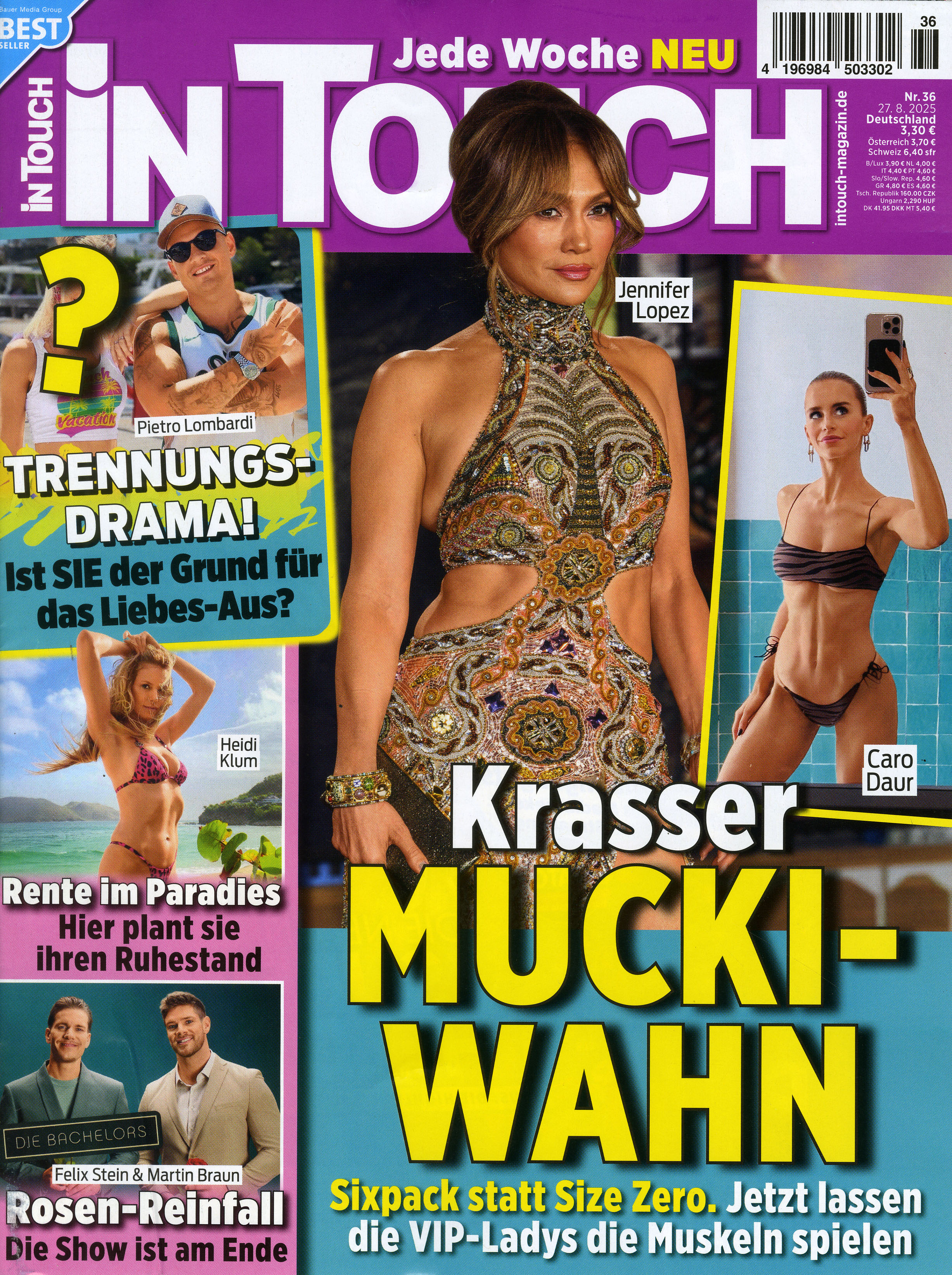 In Touch -Halbjahresabo als Geschenk