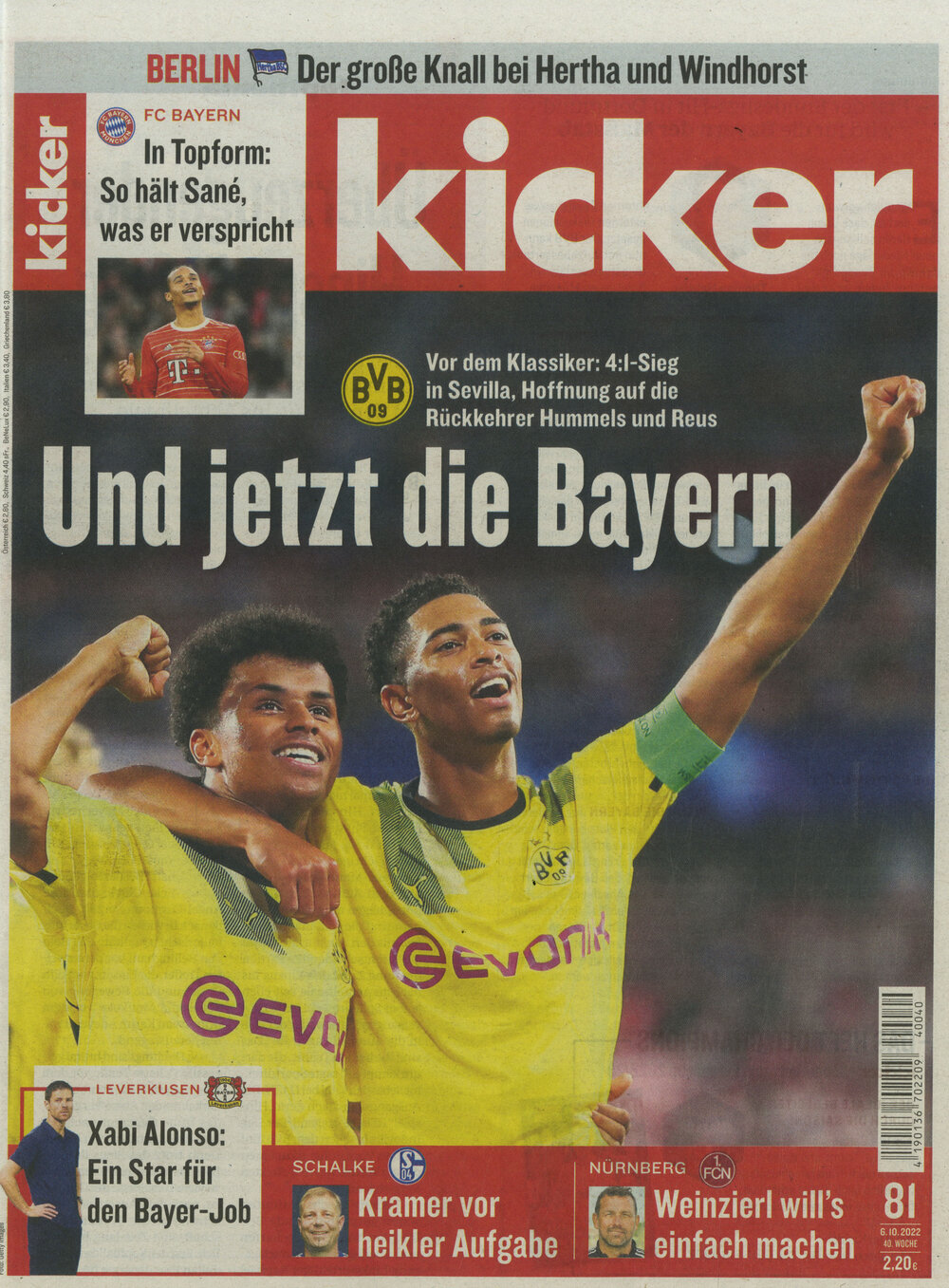 kicker Jahresabo
