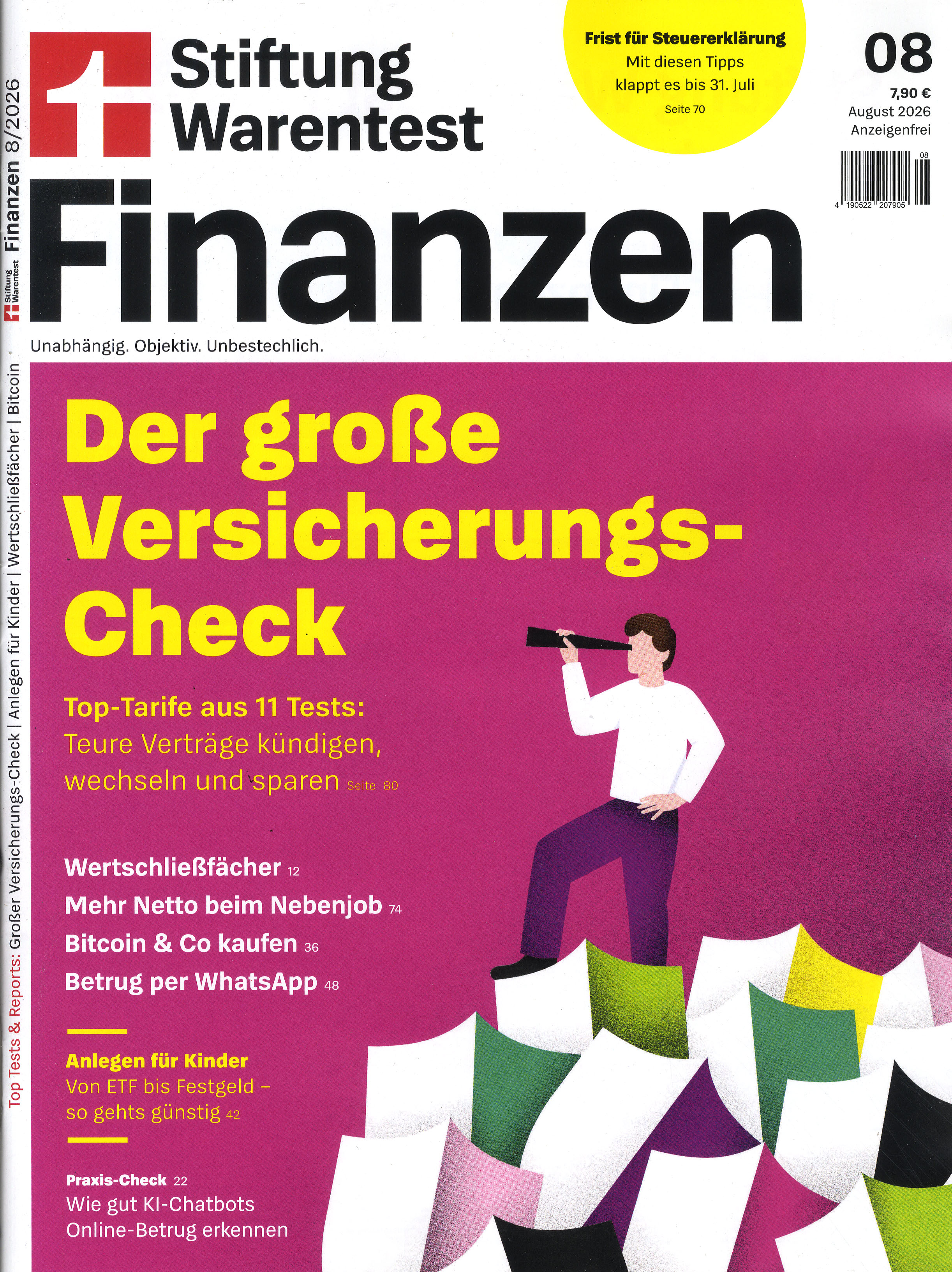 Finanztest Wunschabo