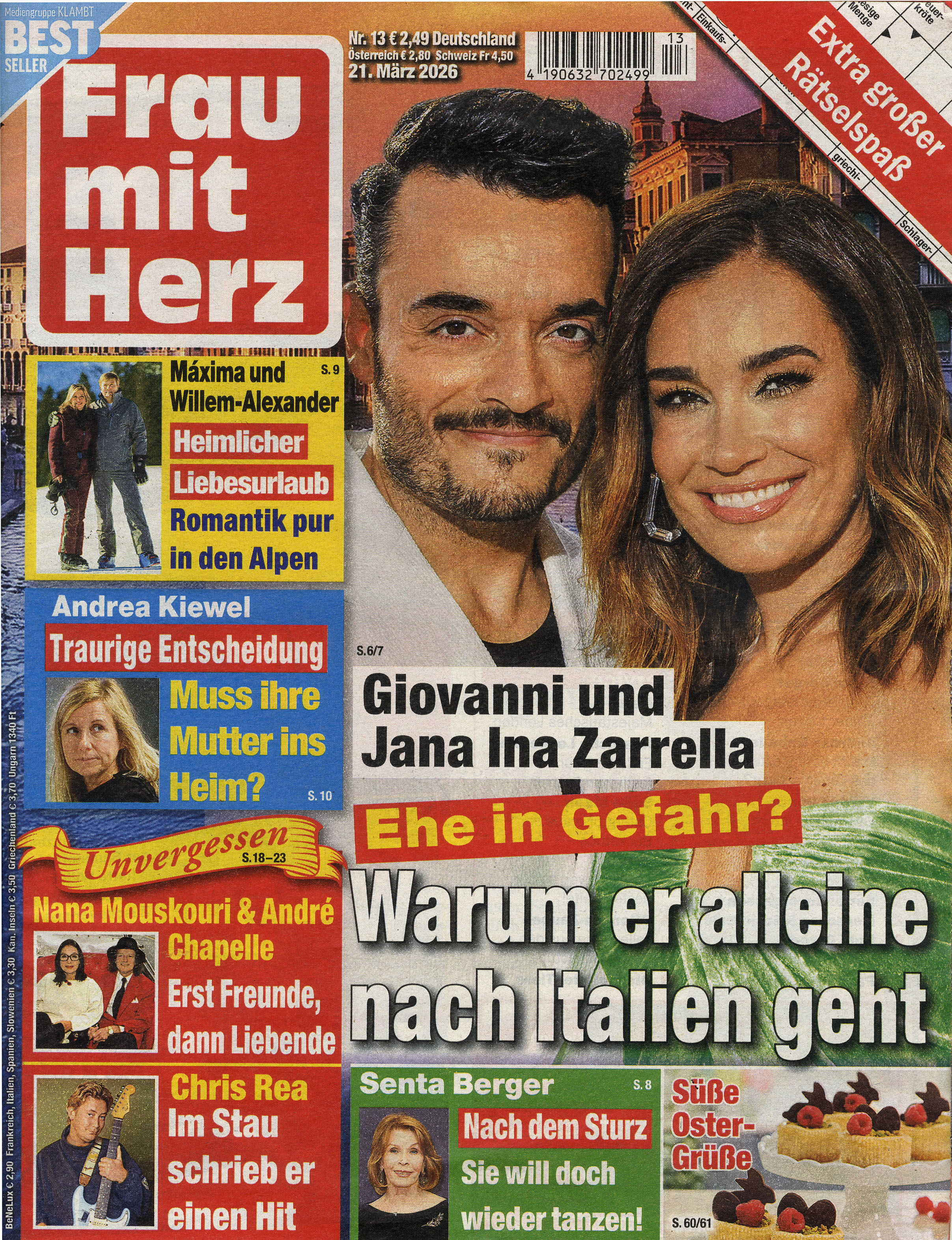 Frau mit Herz -Jahresabo