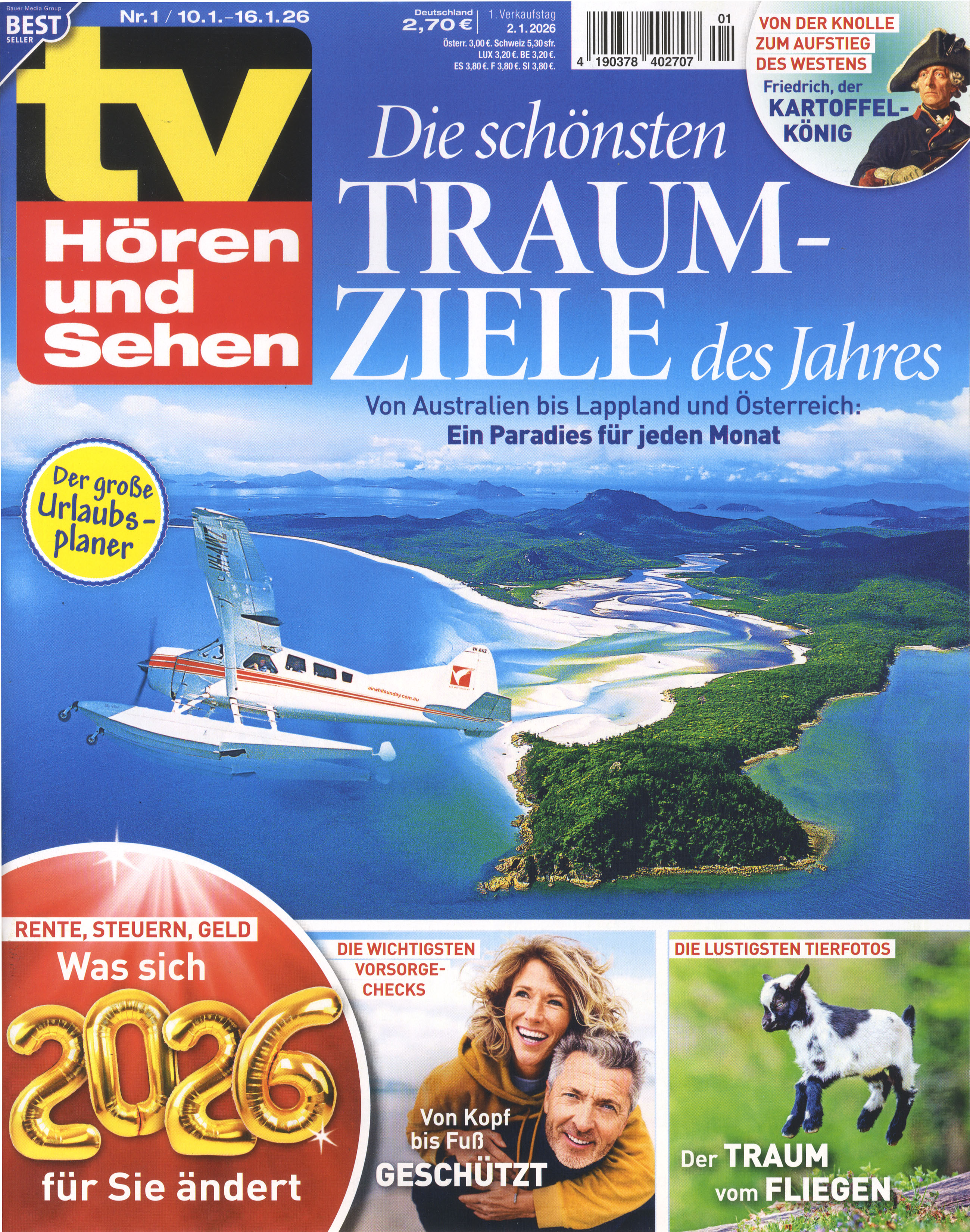 tv H&ouml;ren und Sehen -Jahresabo