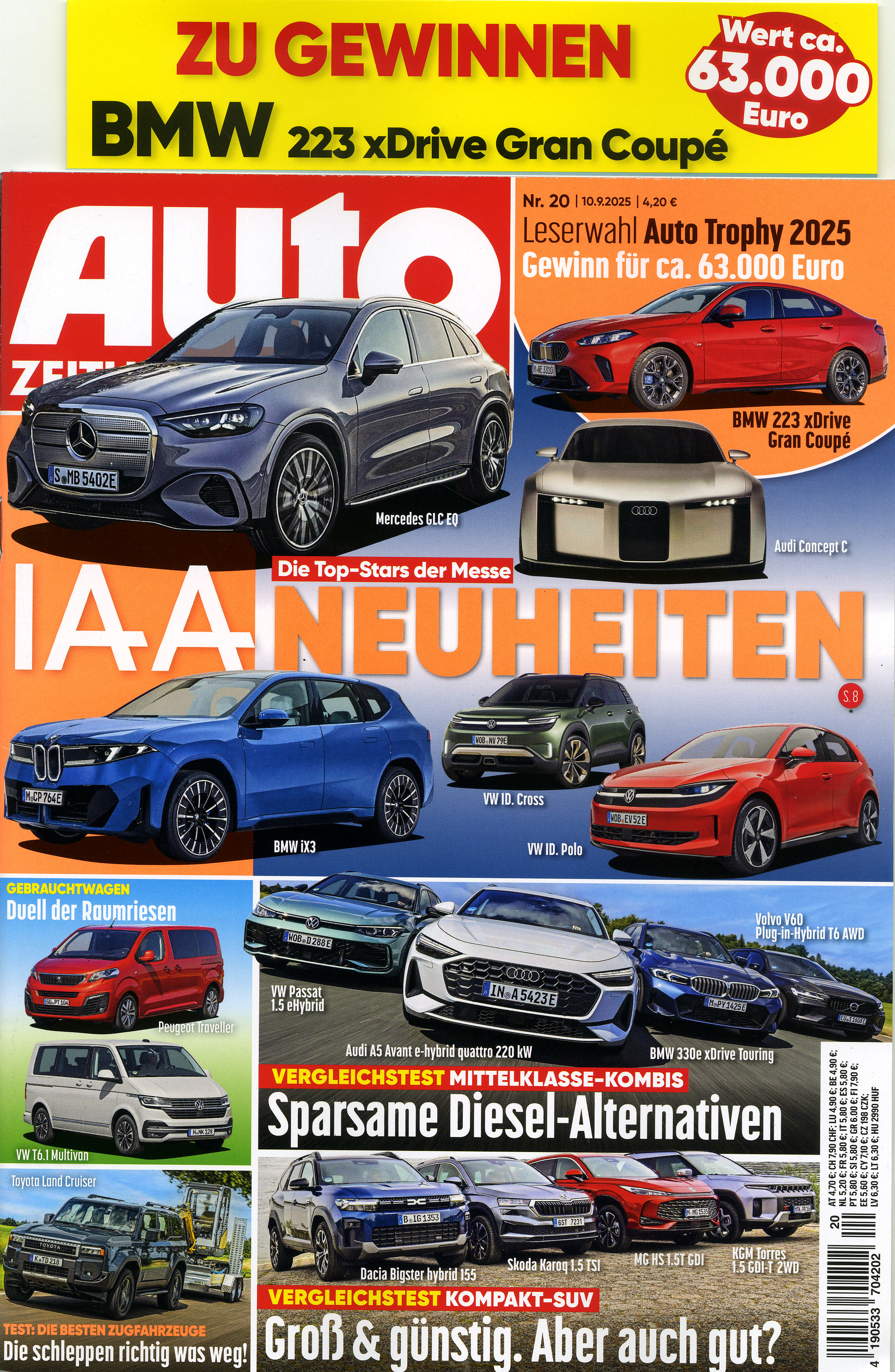 Auto Zeitung Wunschabo
