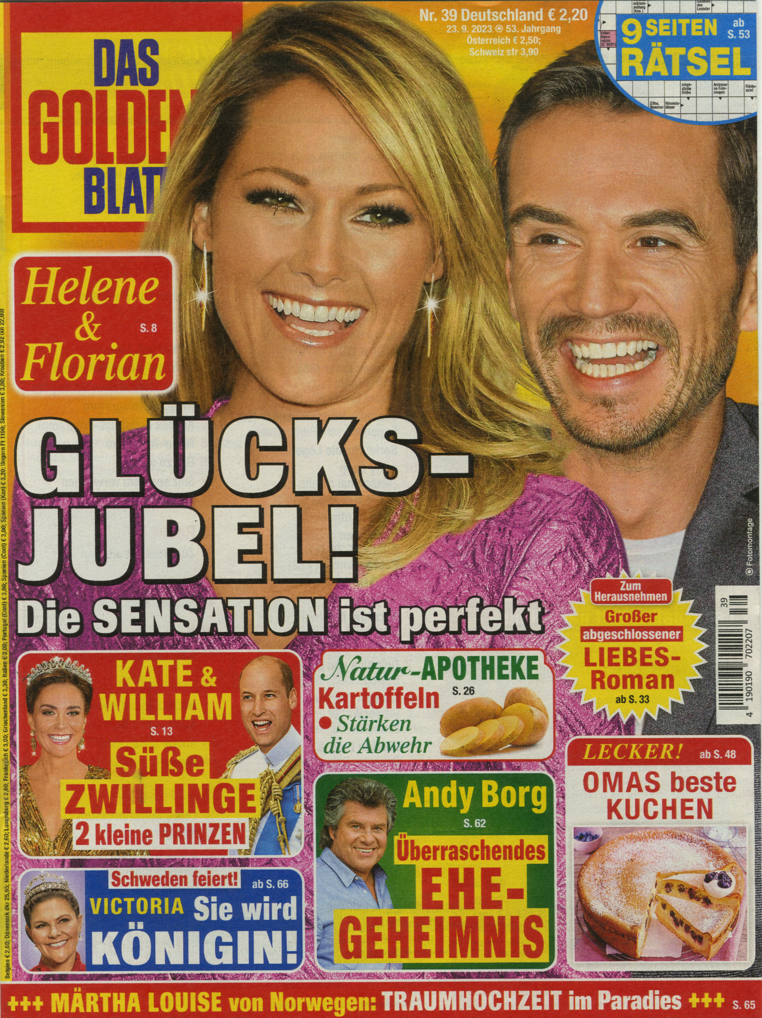 DAS GOLDENE BLATT-Wunschabo