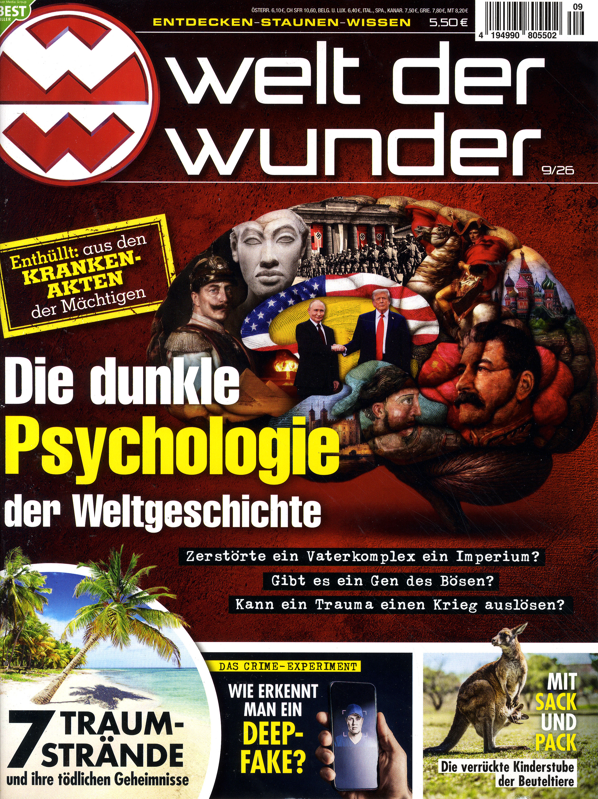 welt der wunder - Halbjahresabo als Geschenk