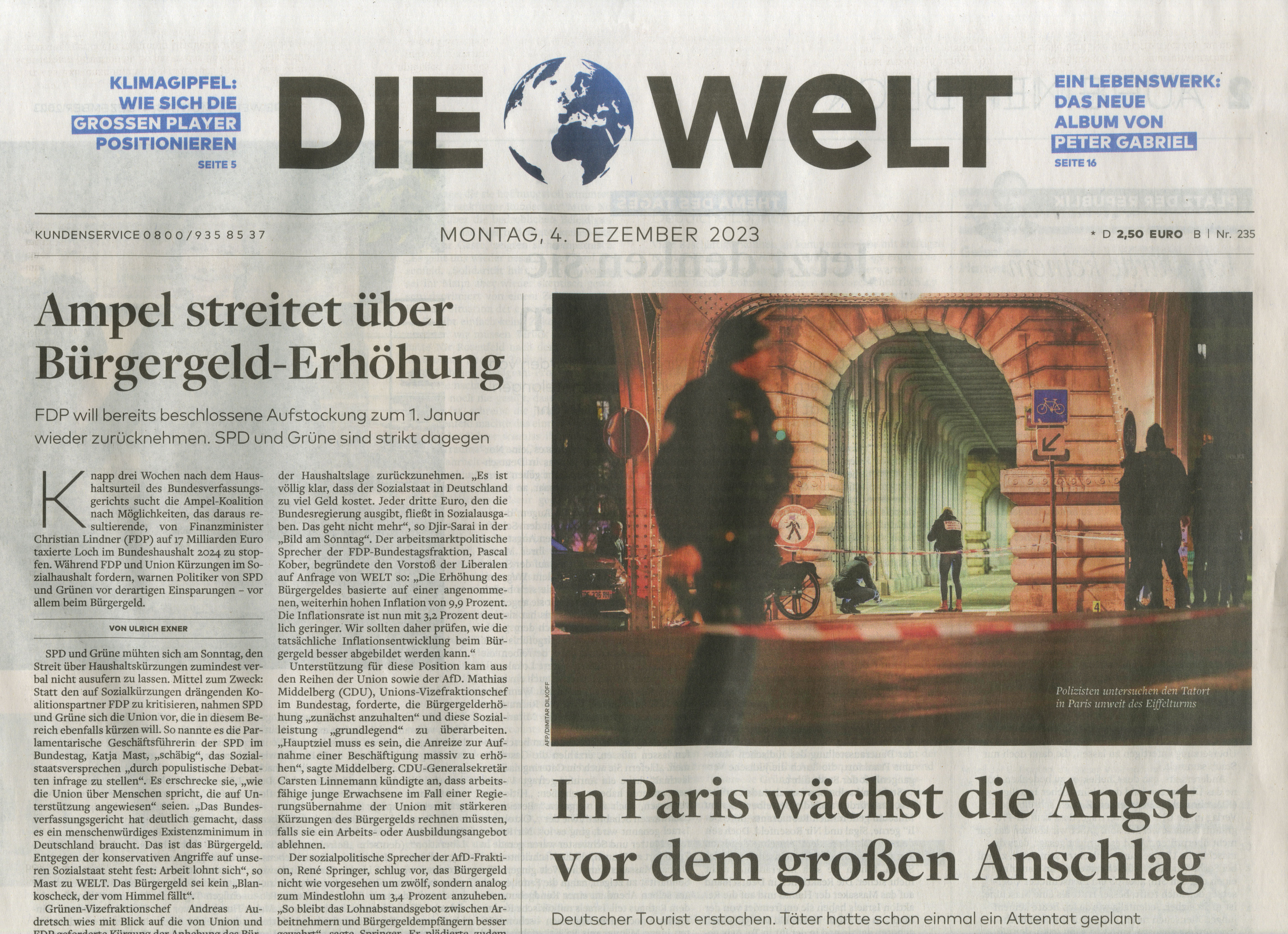 DIE WELT-Wunschabo
