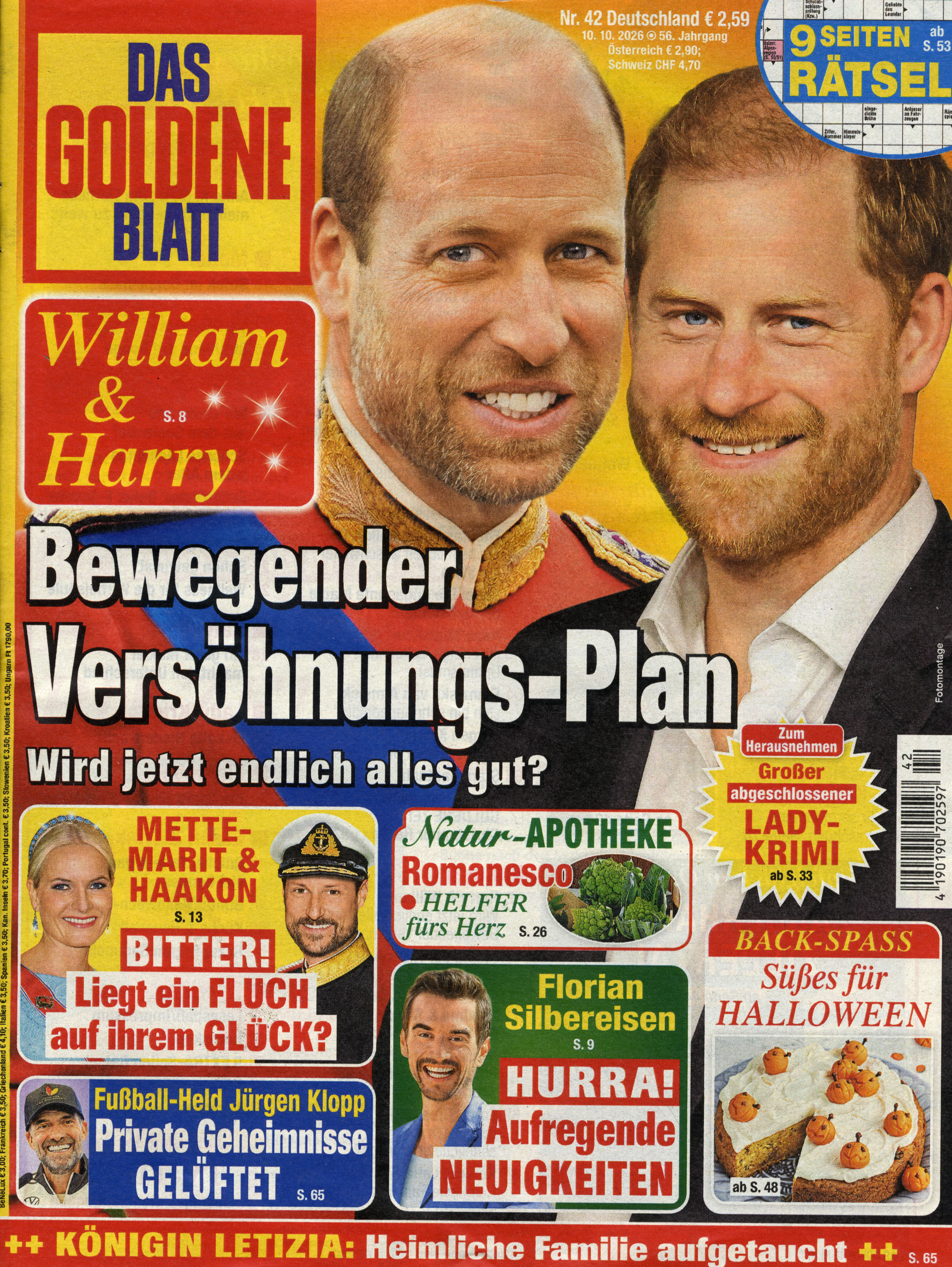 DAS GOLDENE BLATT-Wunschabo