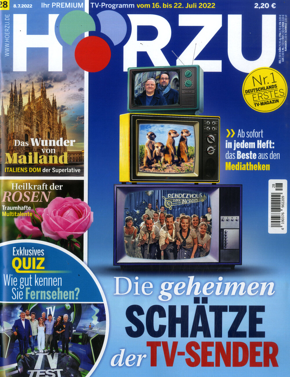 Hörzu - 26 Ausgaben für 26,- €