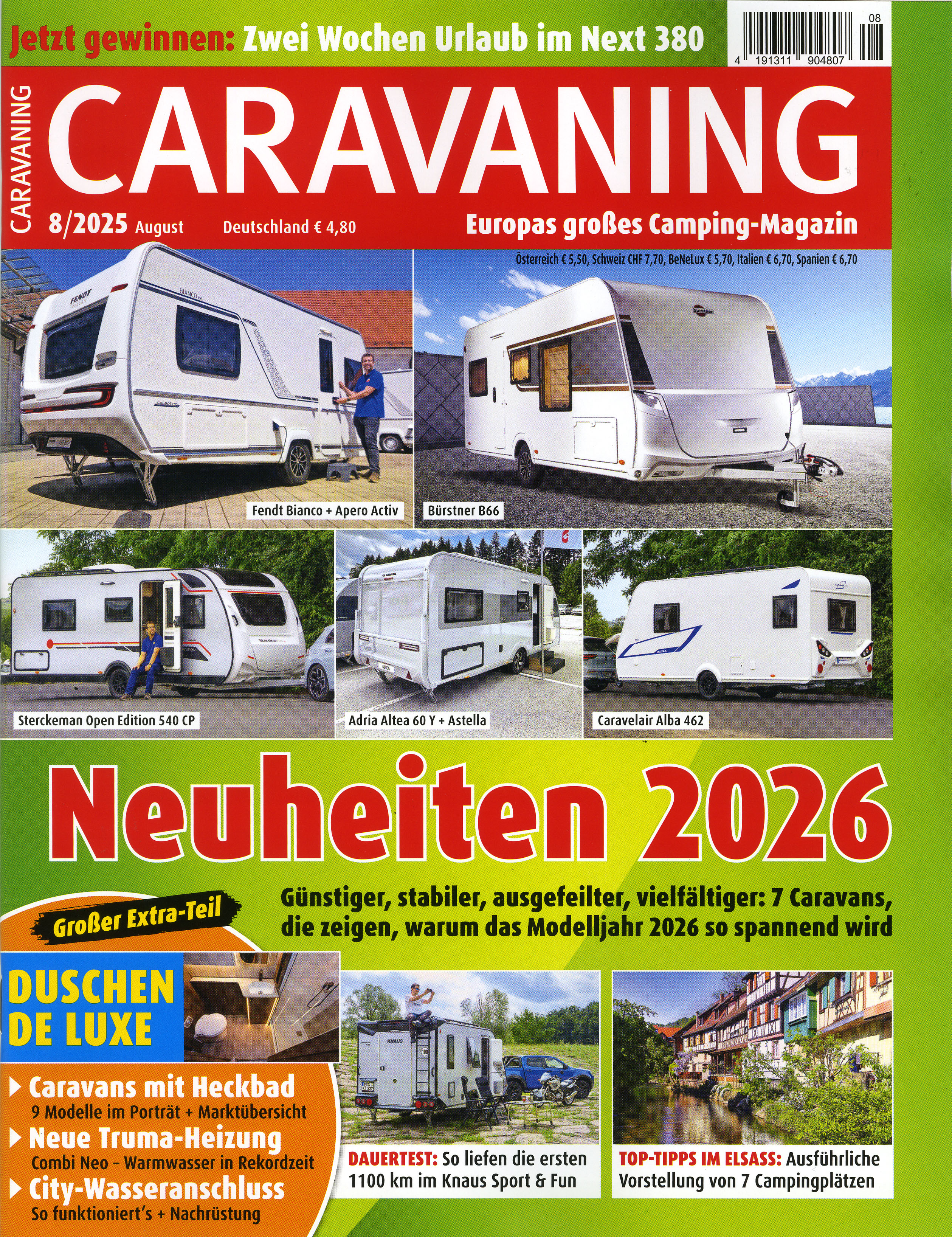 CARAVANING -Jahresabo