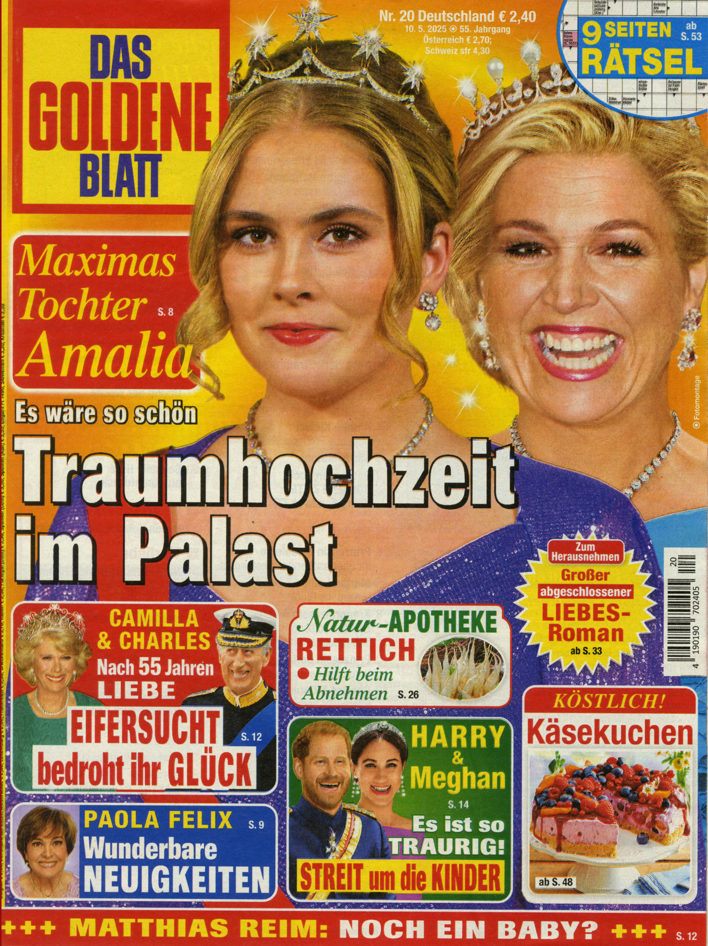 DAS GOLDENE BLATT-Wunschabo