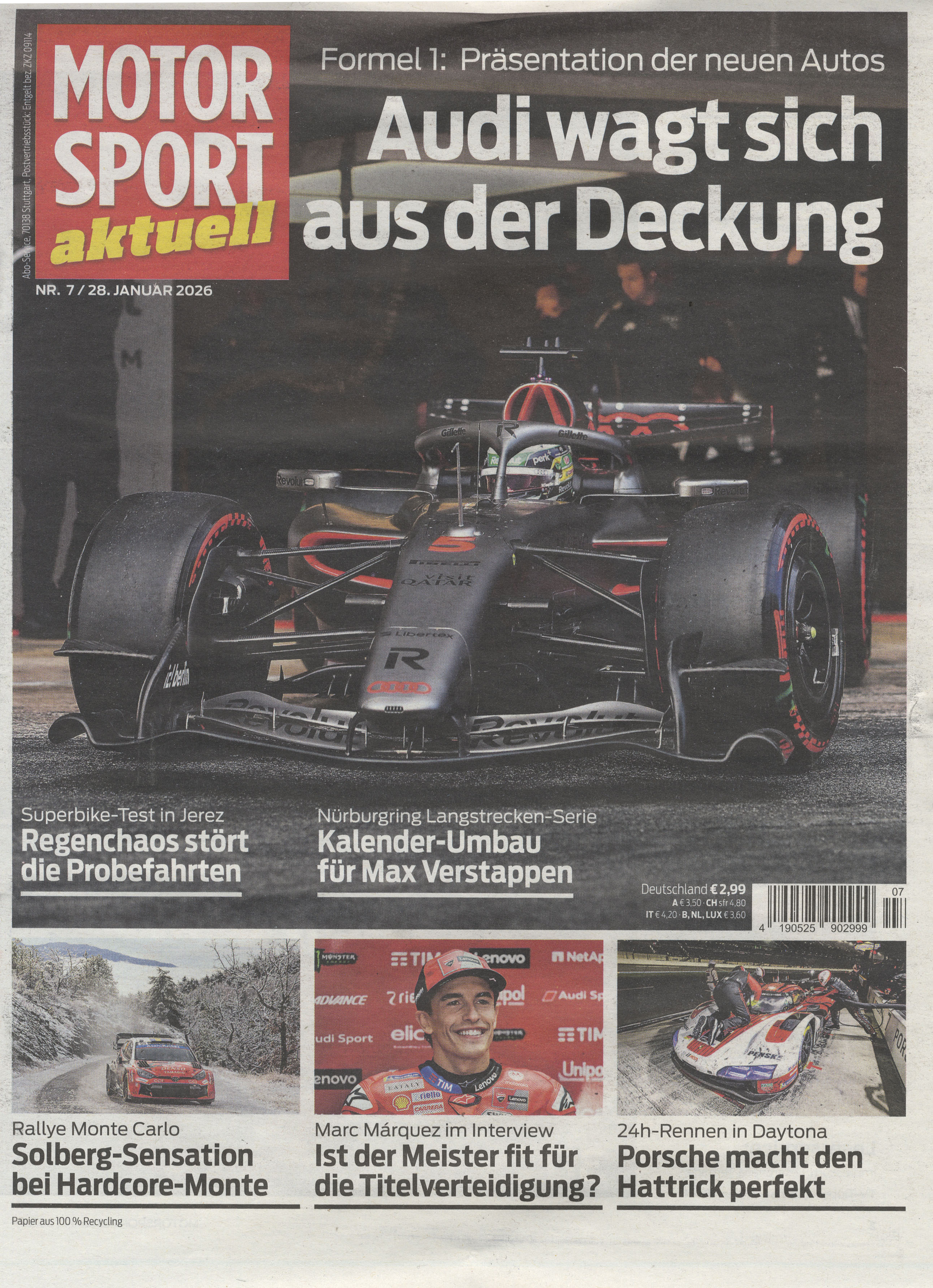 MOTORSPORT aktuell Wunschabo