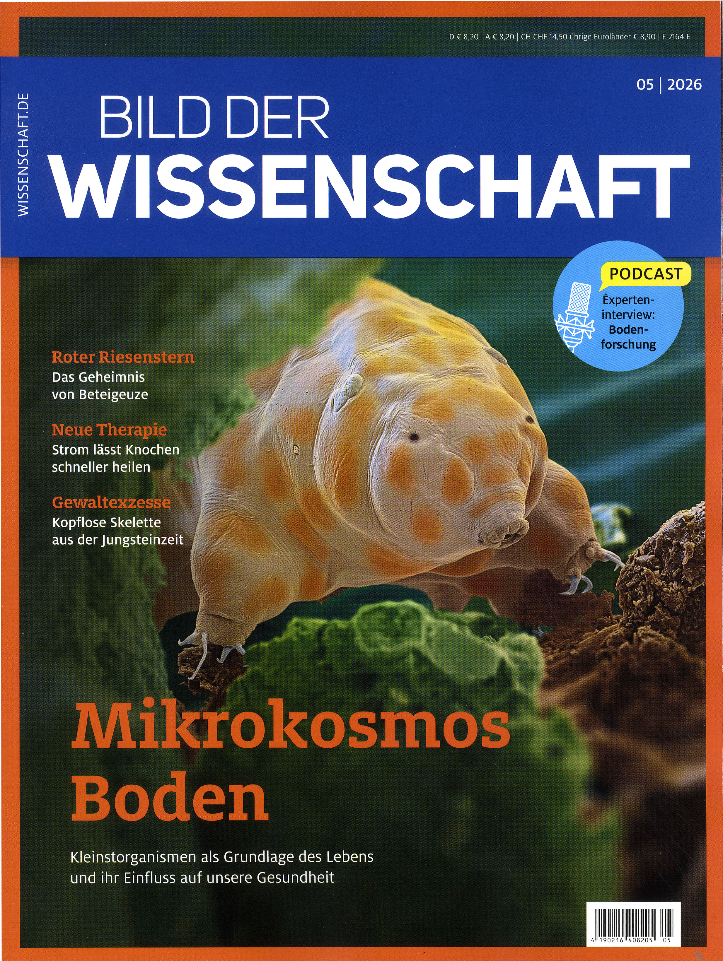 Bild der Wissenschaft -Jahresabo