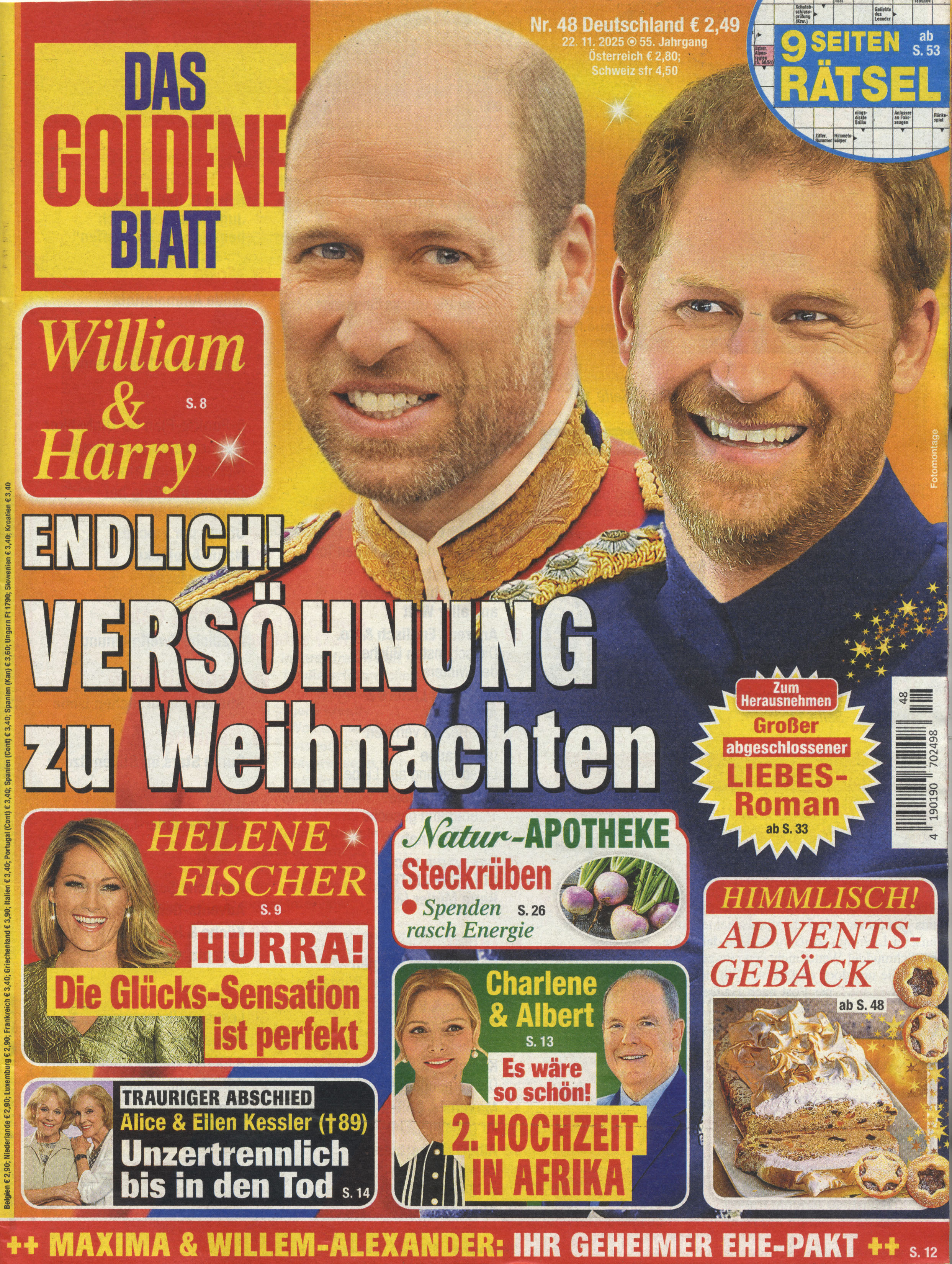 DAS GOLDENE BLATT-Wunschabo