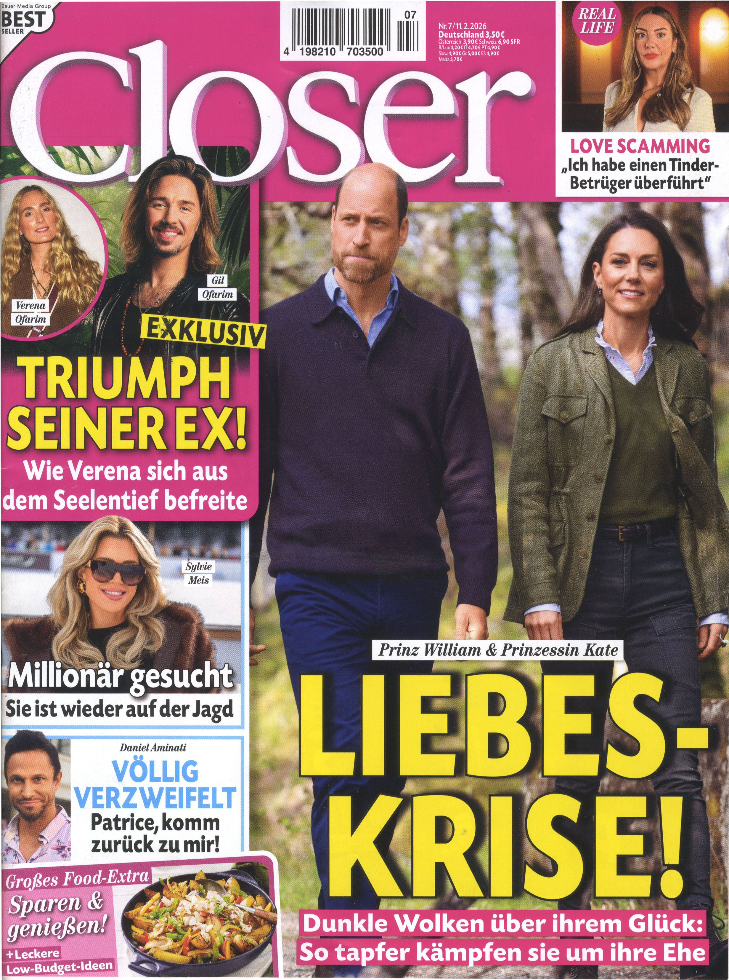 Closer -Halbjahresabo