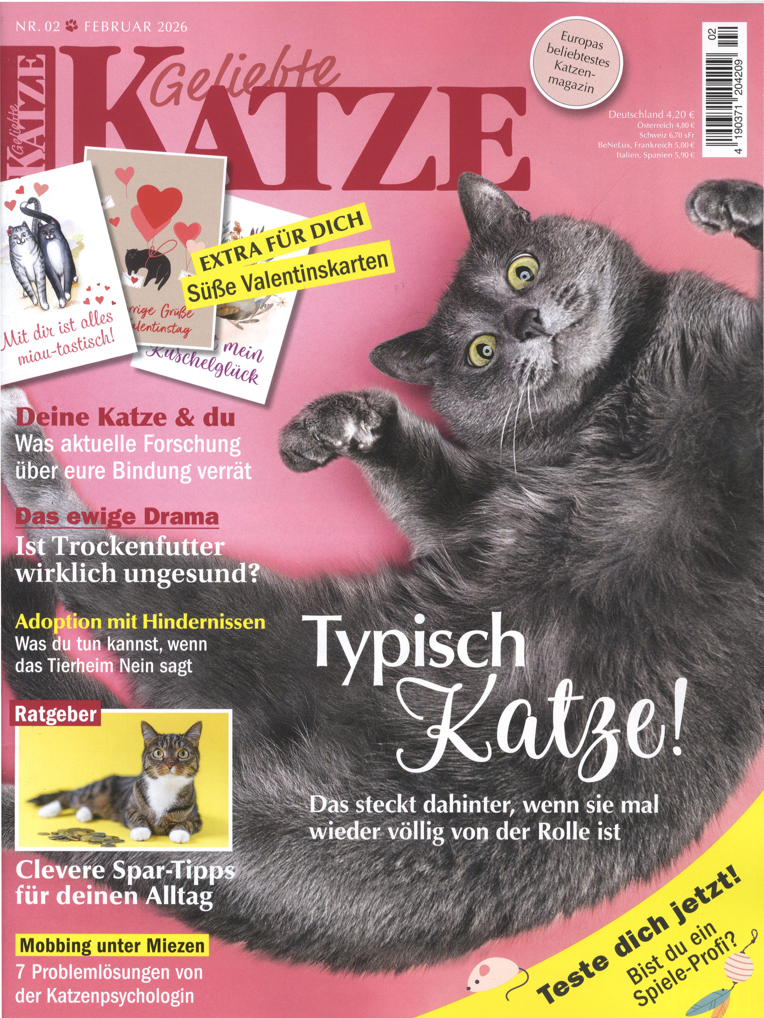 Geliebte Katze-Wunschabo