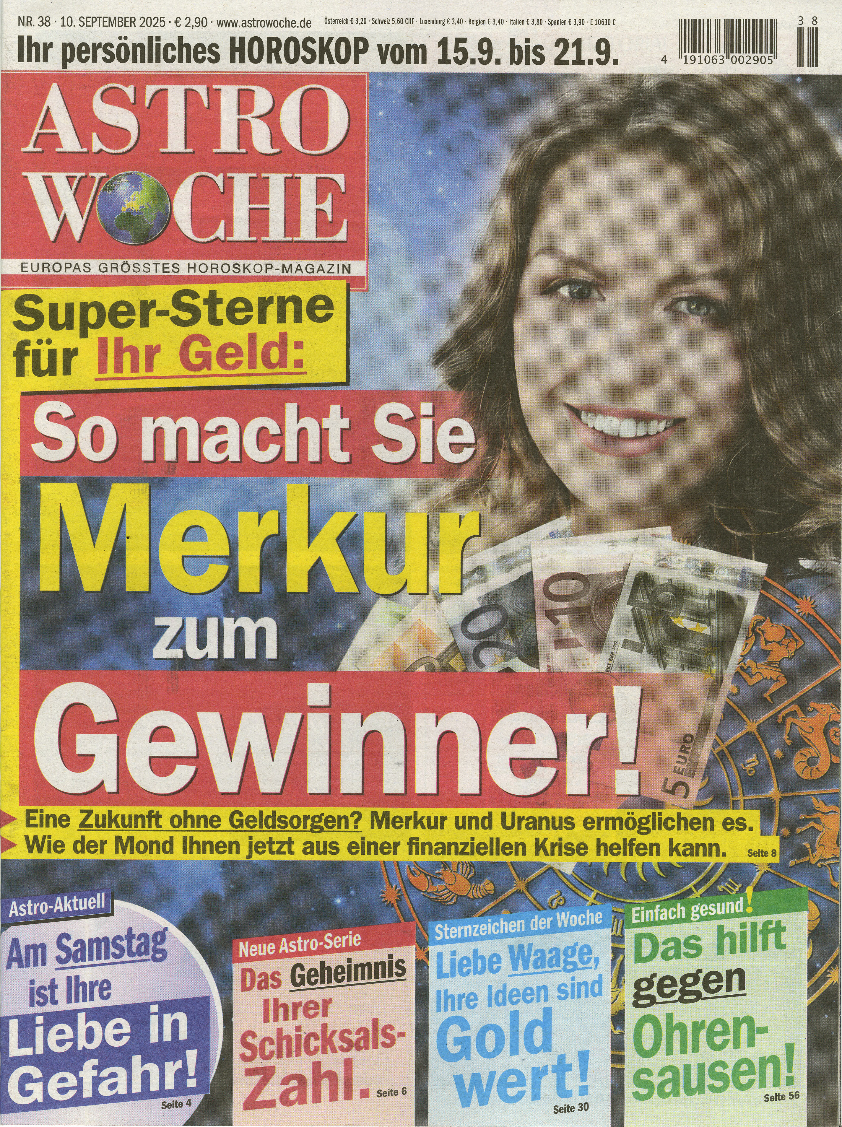 ASTROWOCHE -Jahresabo