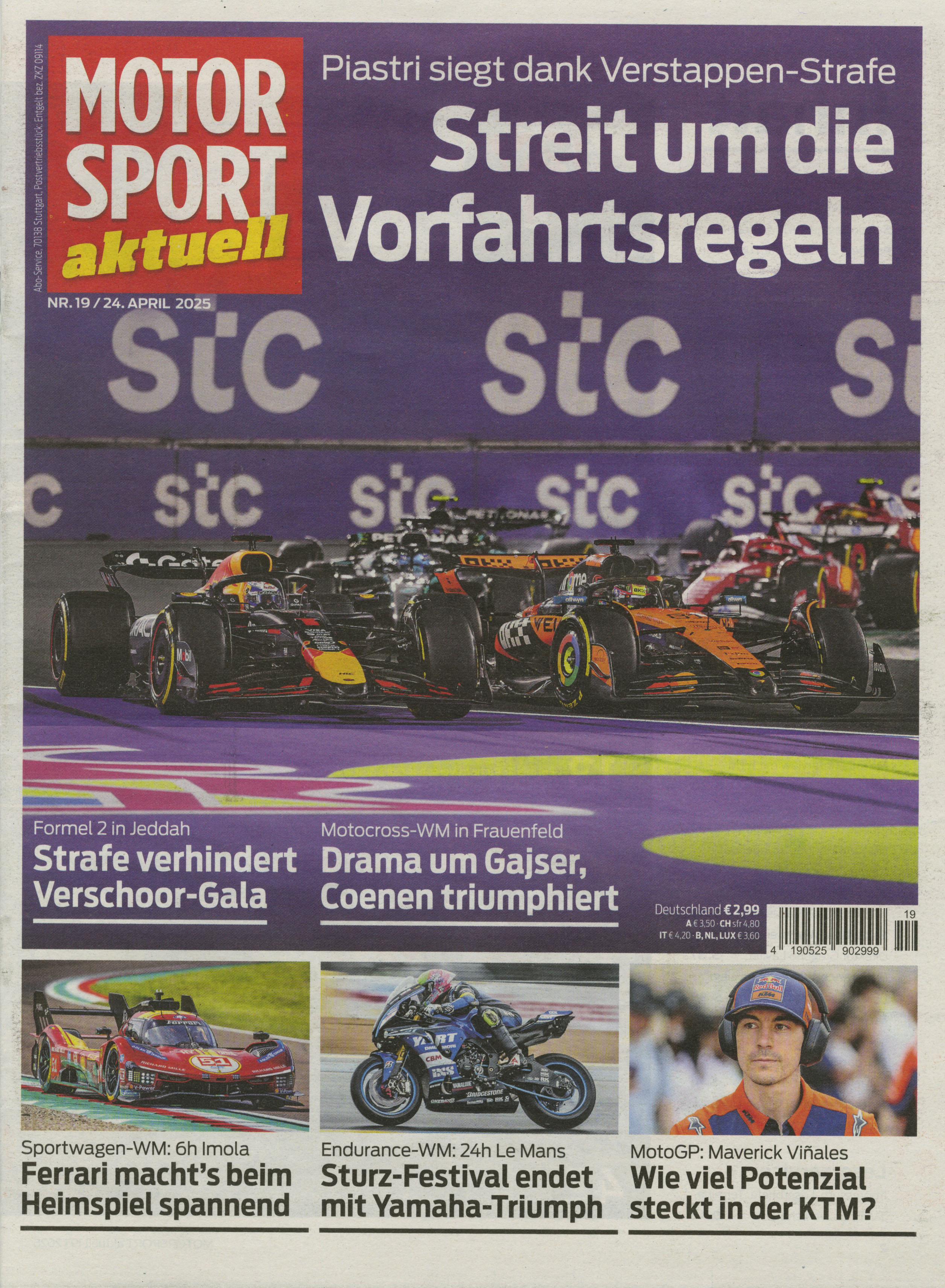 MOTORSPORT aktuell Wunschabo