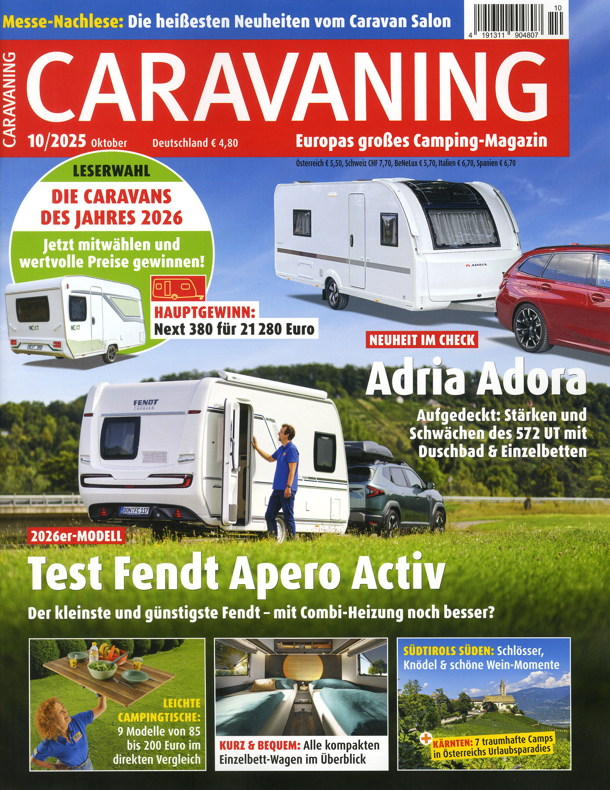 CARAVANING -Halbjahresabo