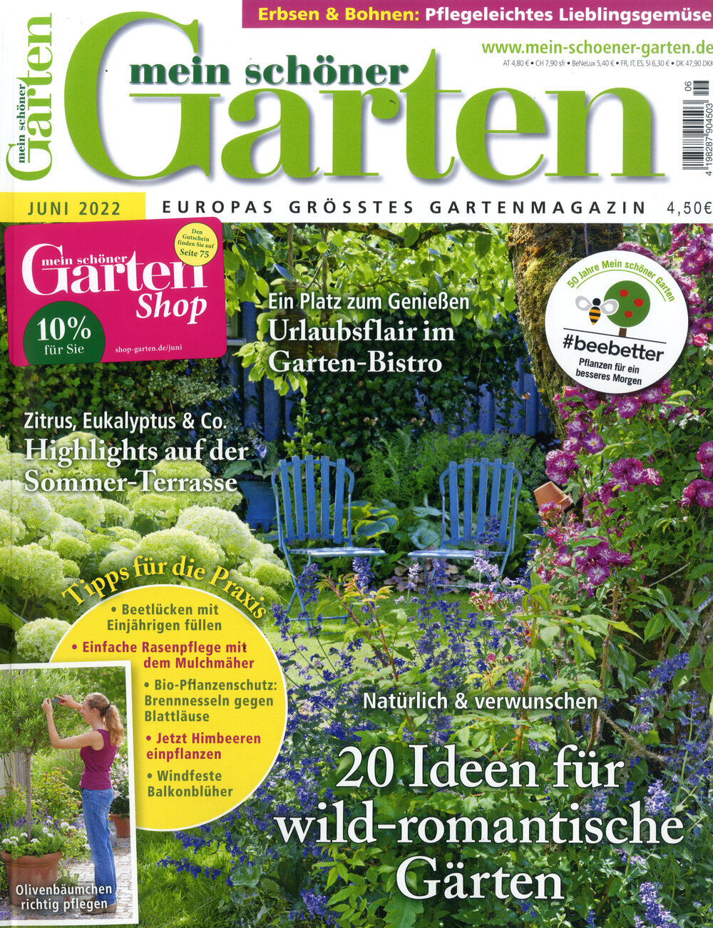 Mein schöner Garten - 6 Hefte mit 50% Preisvorteil