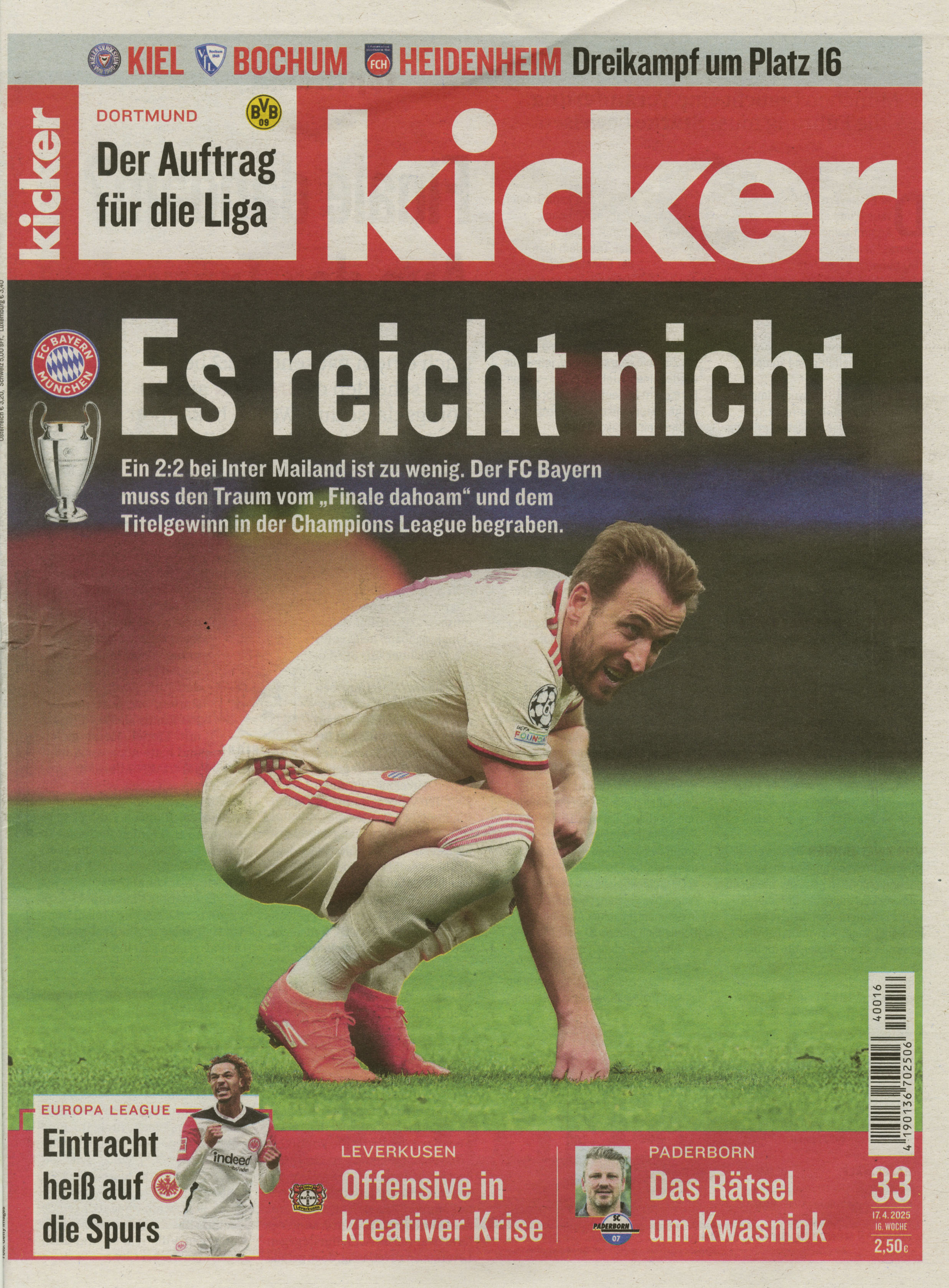 kicker-Wunschabo