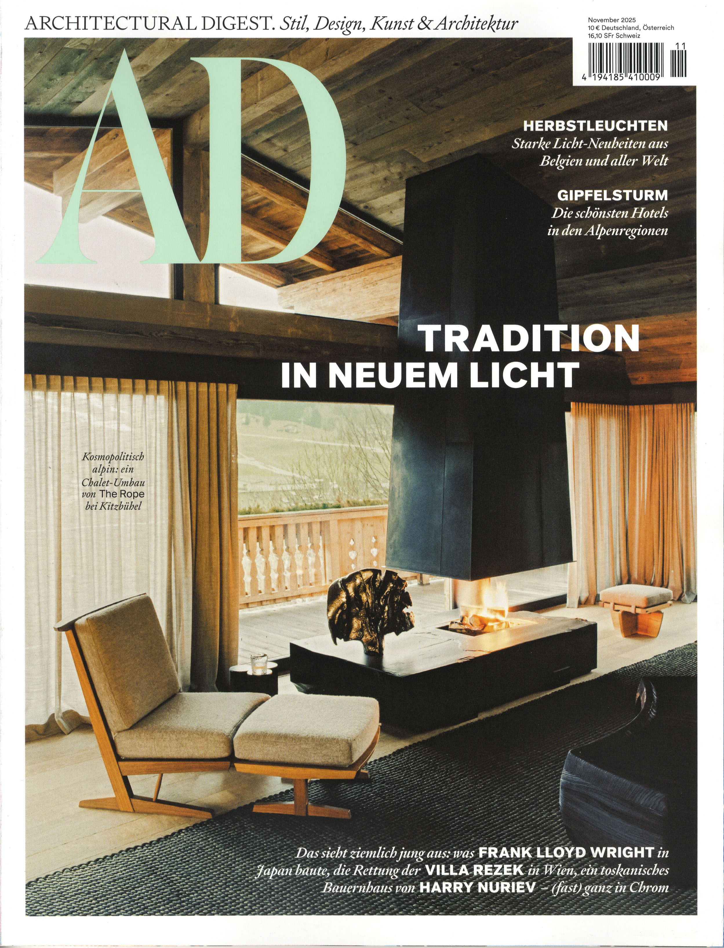AD ARCHITECTURAL DIGEST -Halbjahresabo als Geschenk