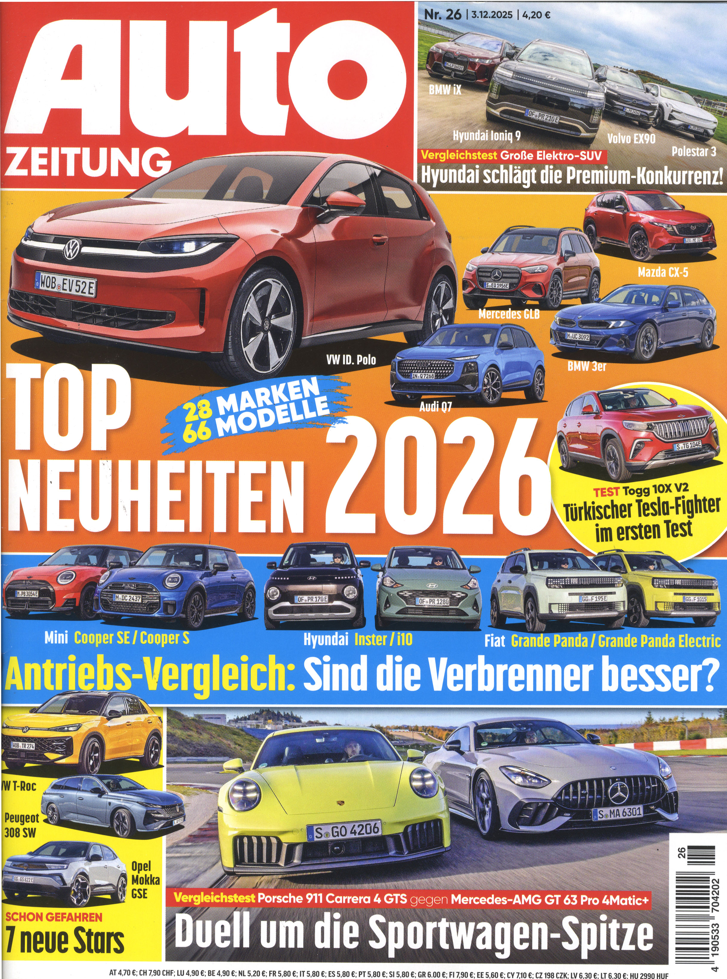 Auto Zeitung Wunschabo