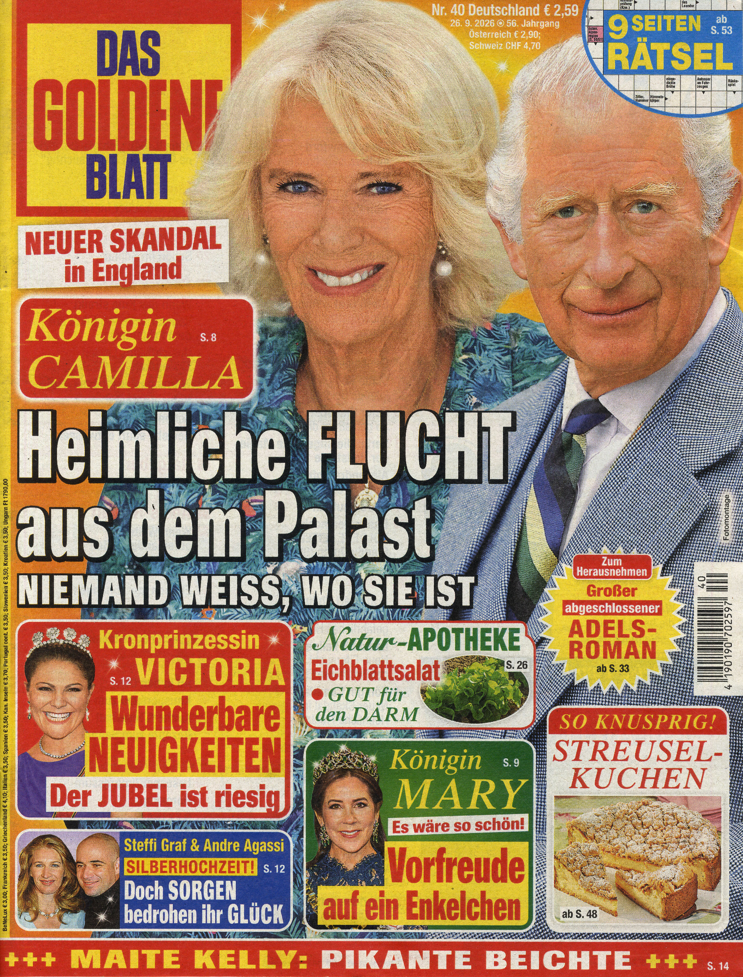 DAS GOLDENE BLATT-Wunschabo