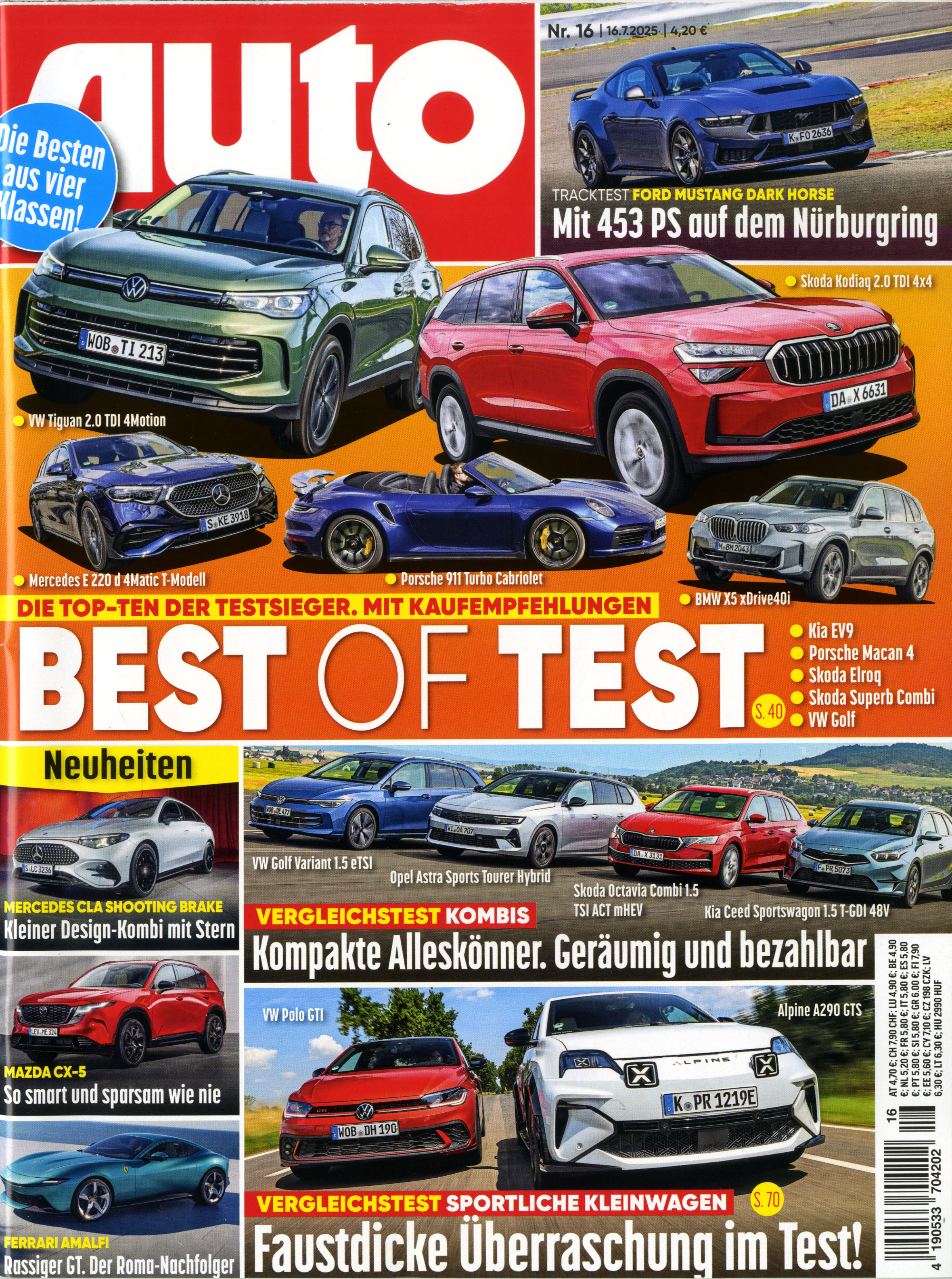 Auto Zeitung Wunschabo