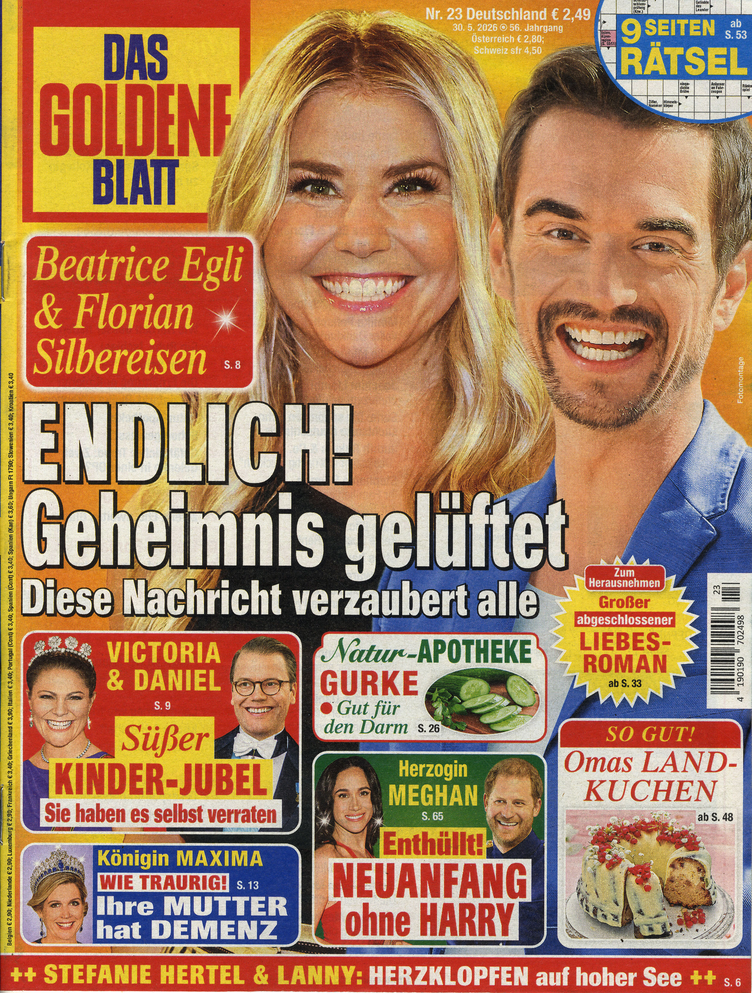 DAS GOLDENE BLATT-Wunschabo
