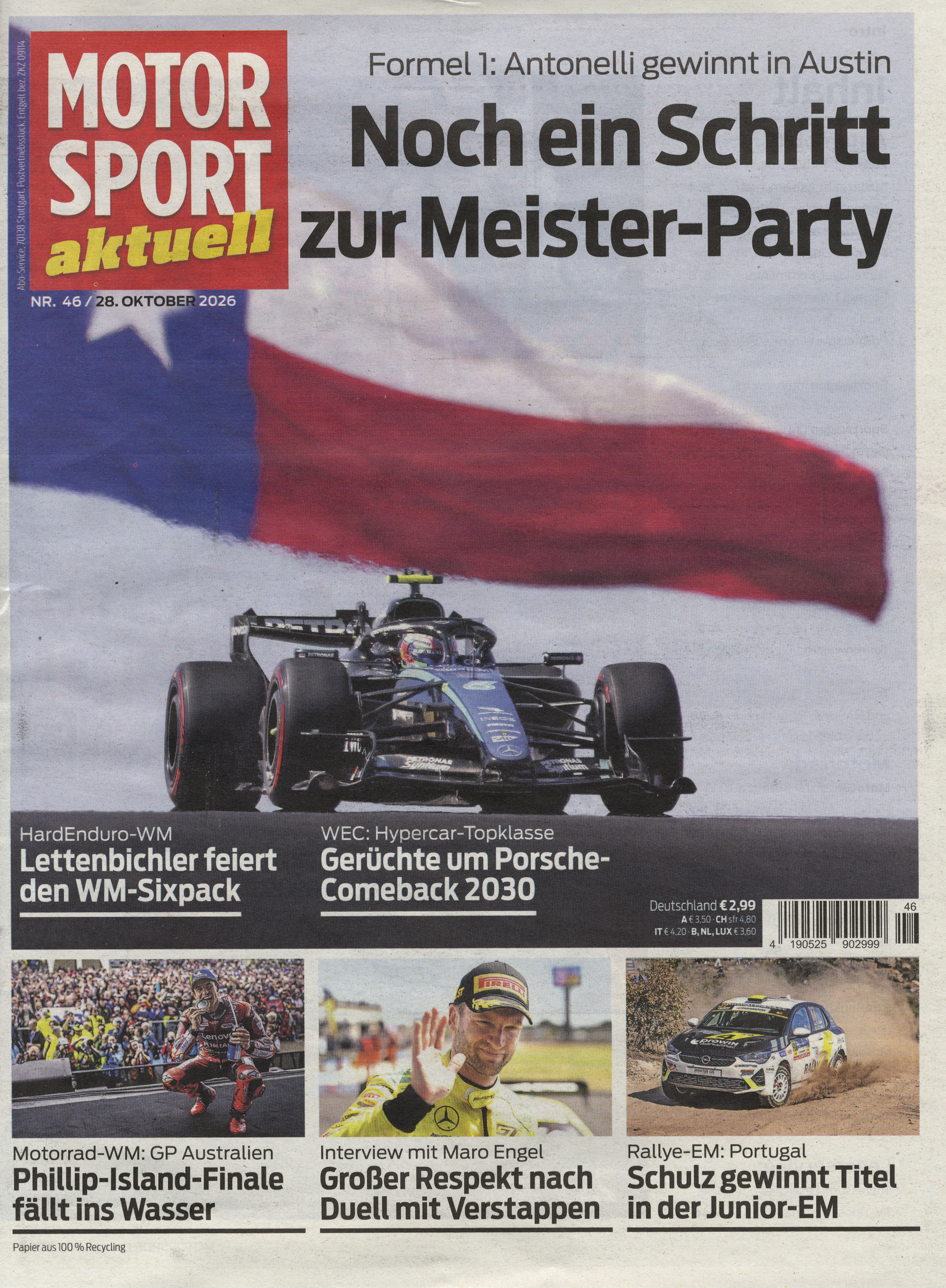 MOTORSPORT aktuell Wunschabo