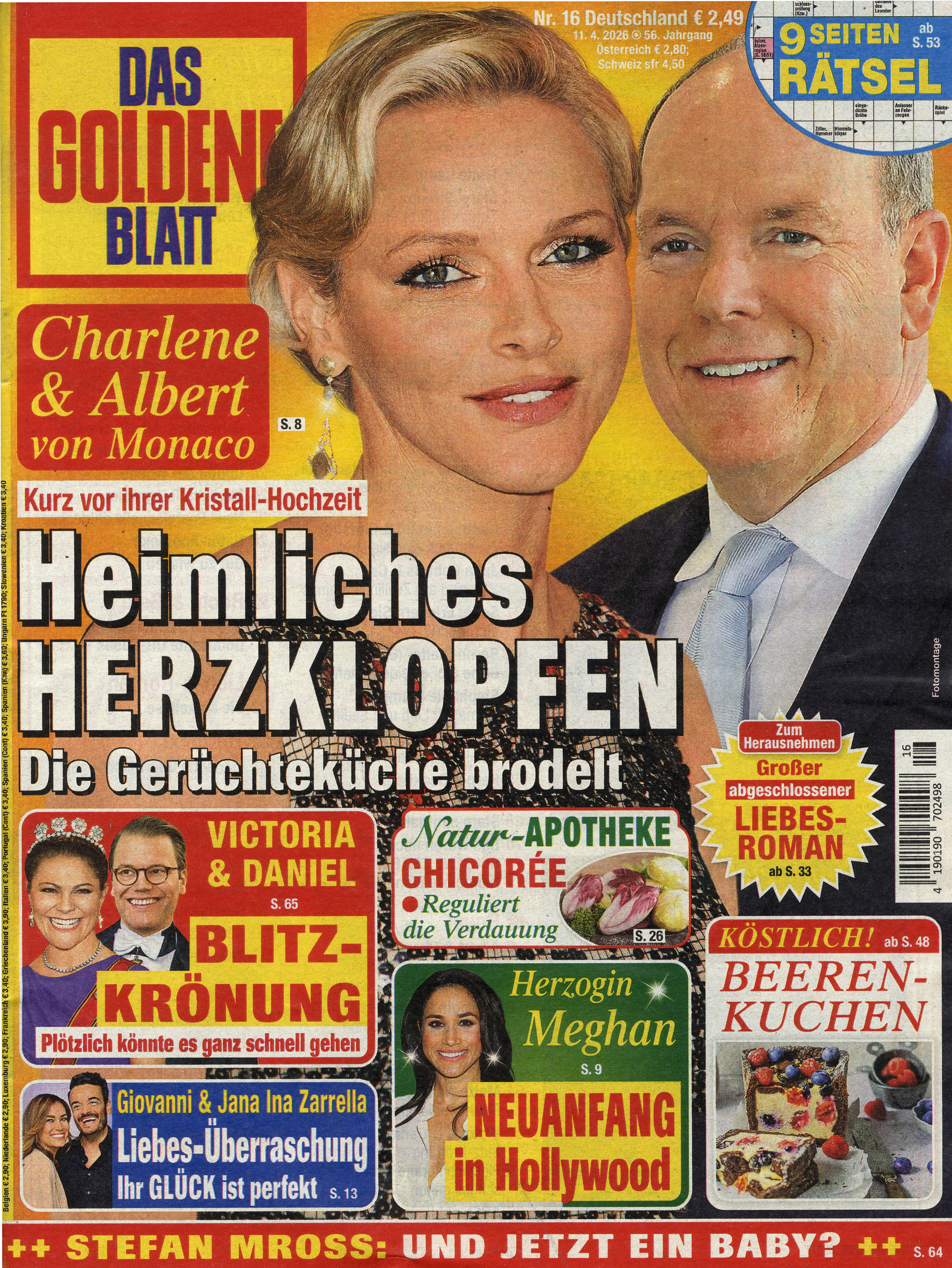 DAS GOLDENE BLATT-Wunschabo