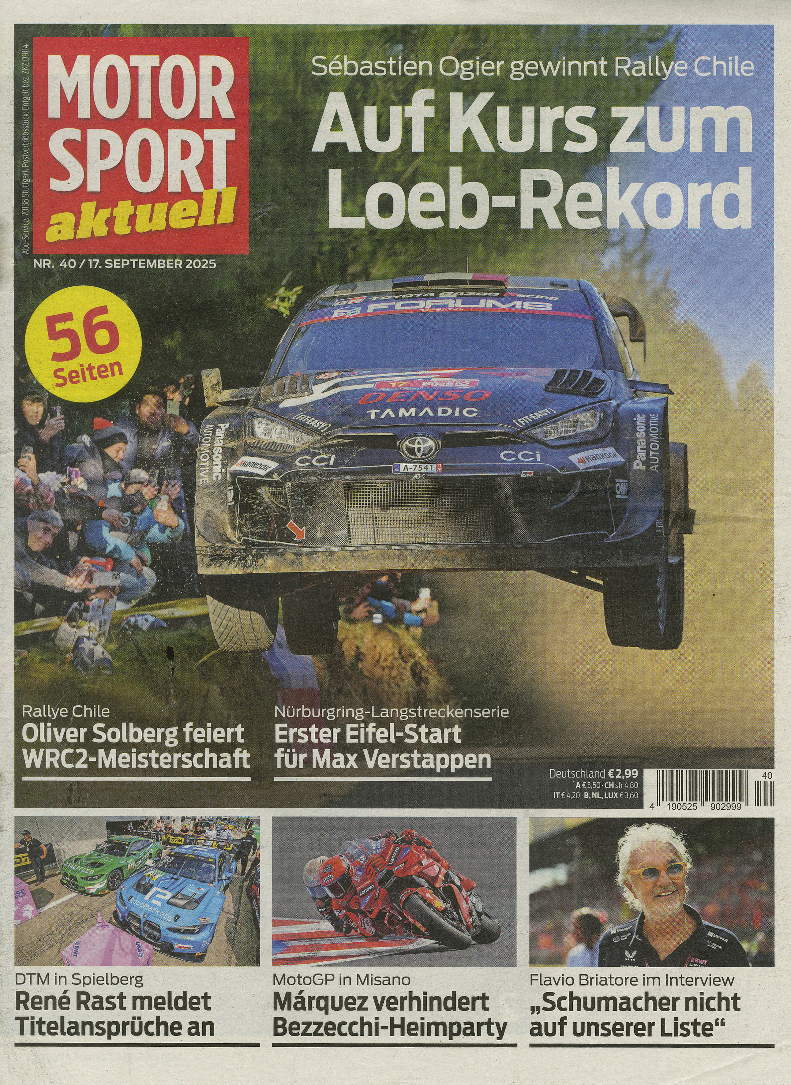 MOTORSPORT aktuell -Geschenkabo