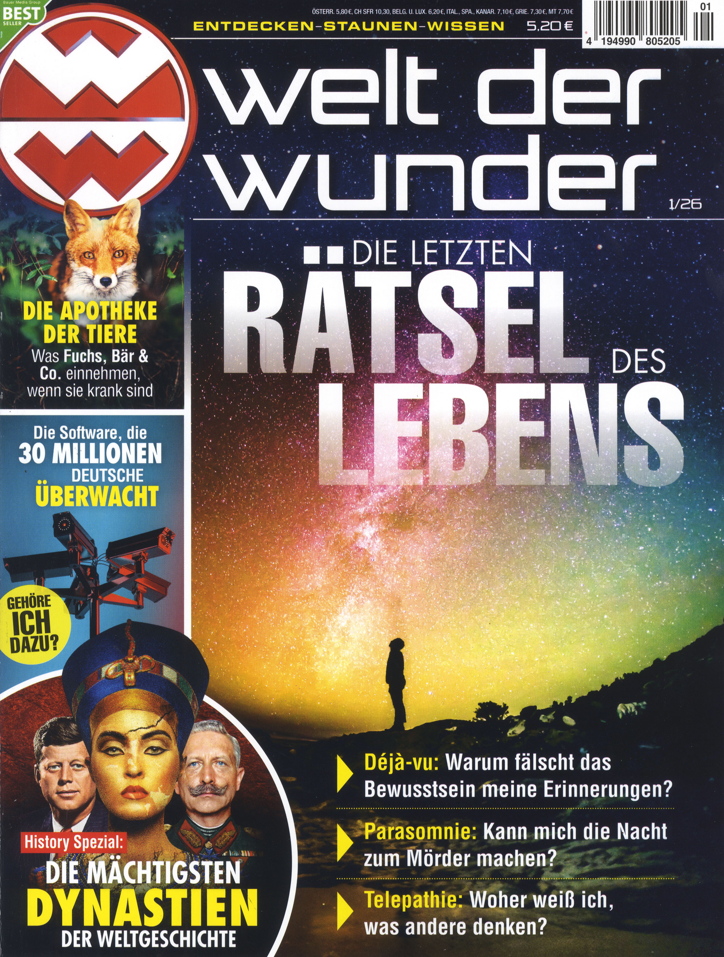 welt der wunder - Halbjahresabo