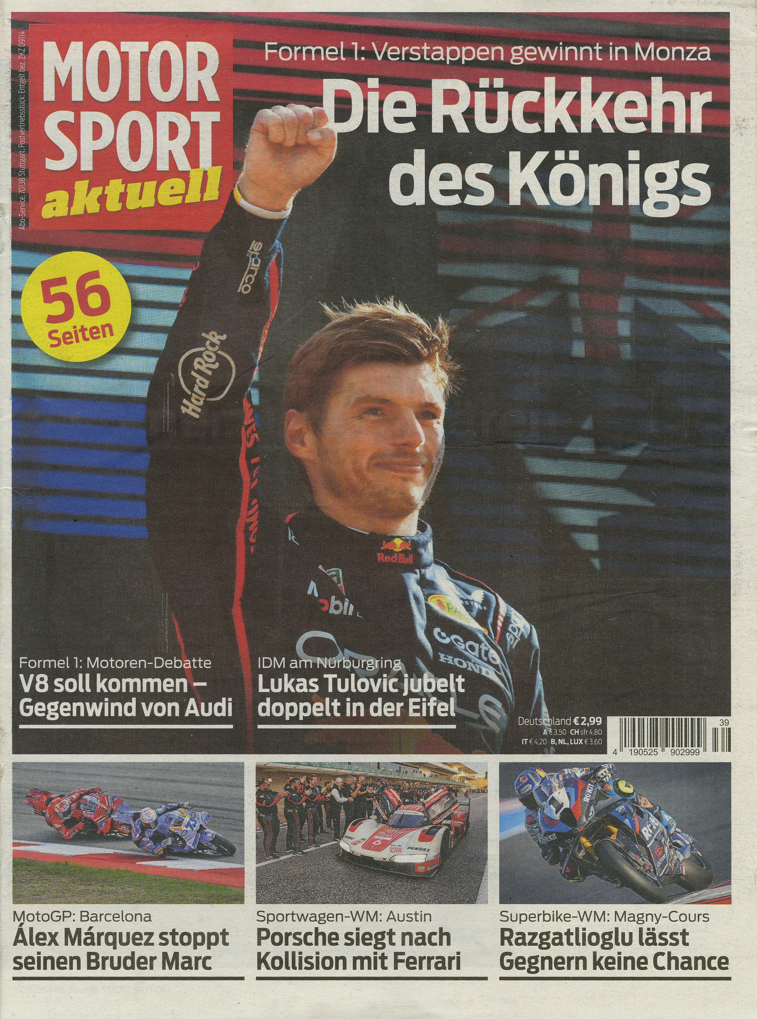 MOTORSPORT aktuell Wunschabo