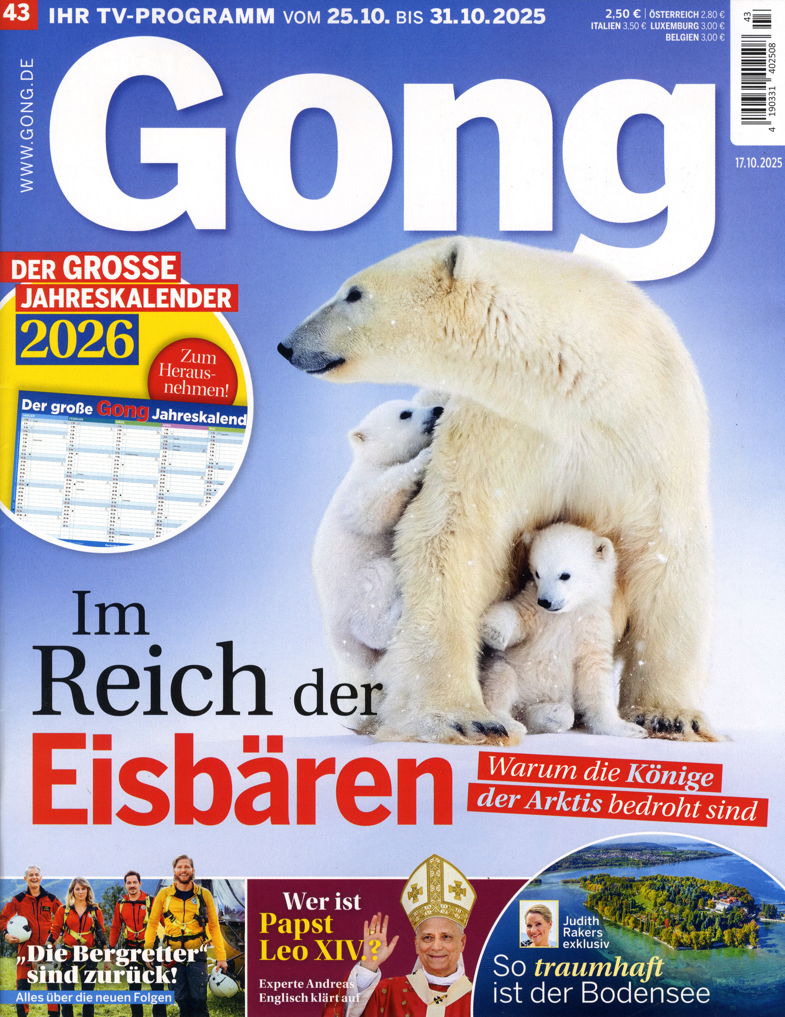 Gong - Halbjahresabo
