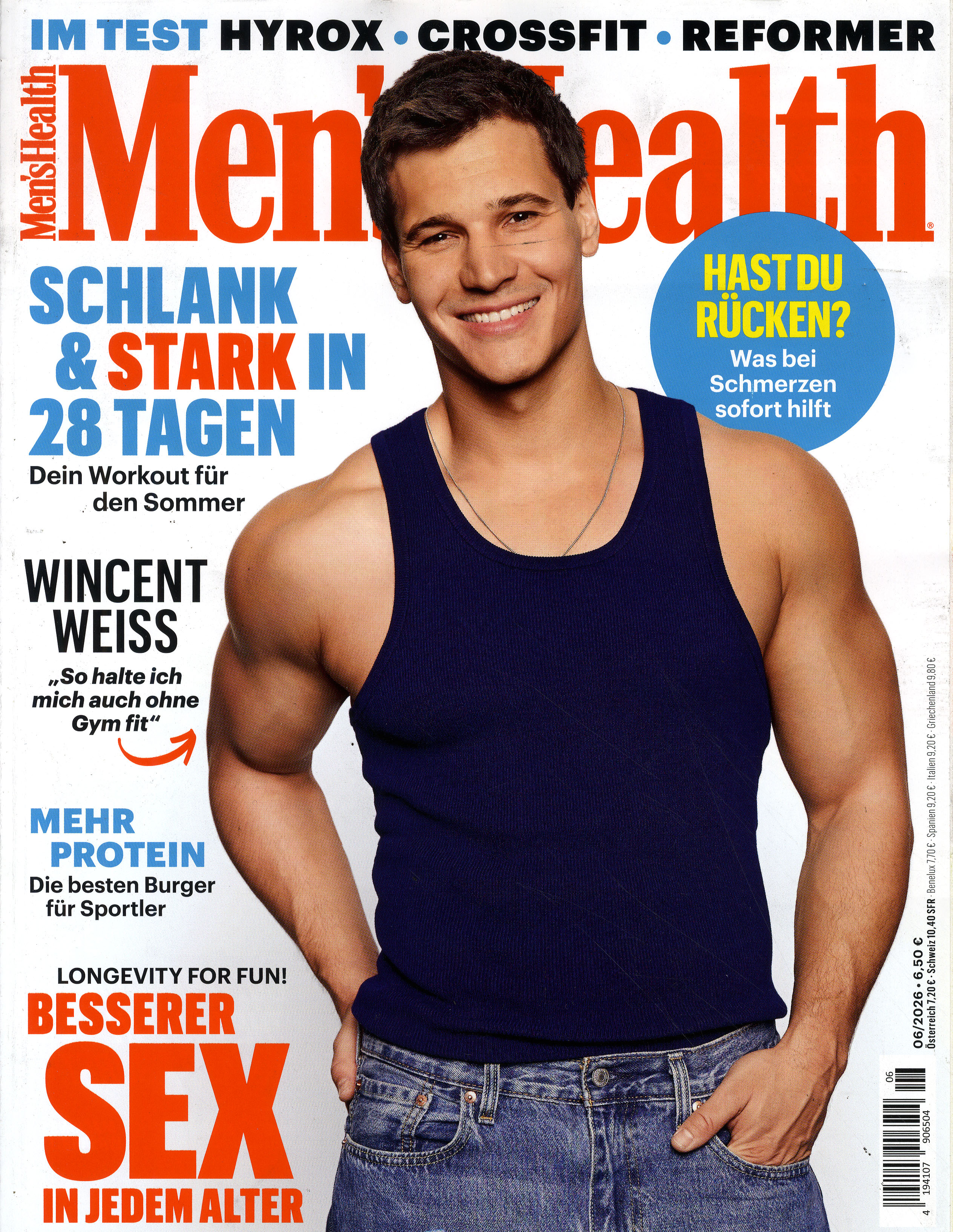 Men's Health -Jahresabo